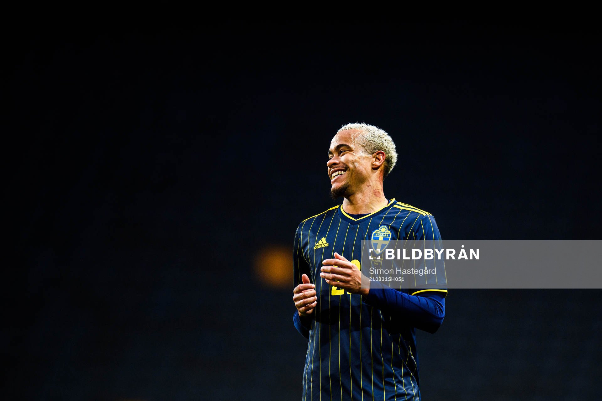 Robin Quaison of Sweden