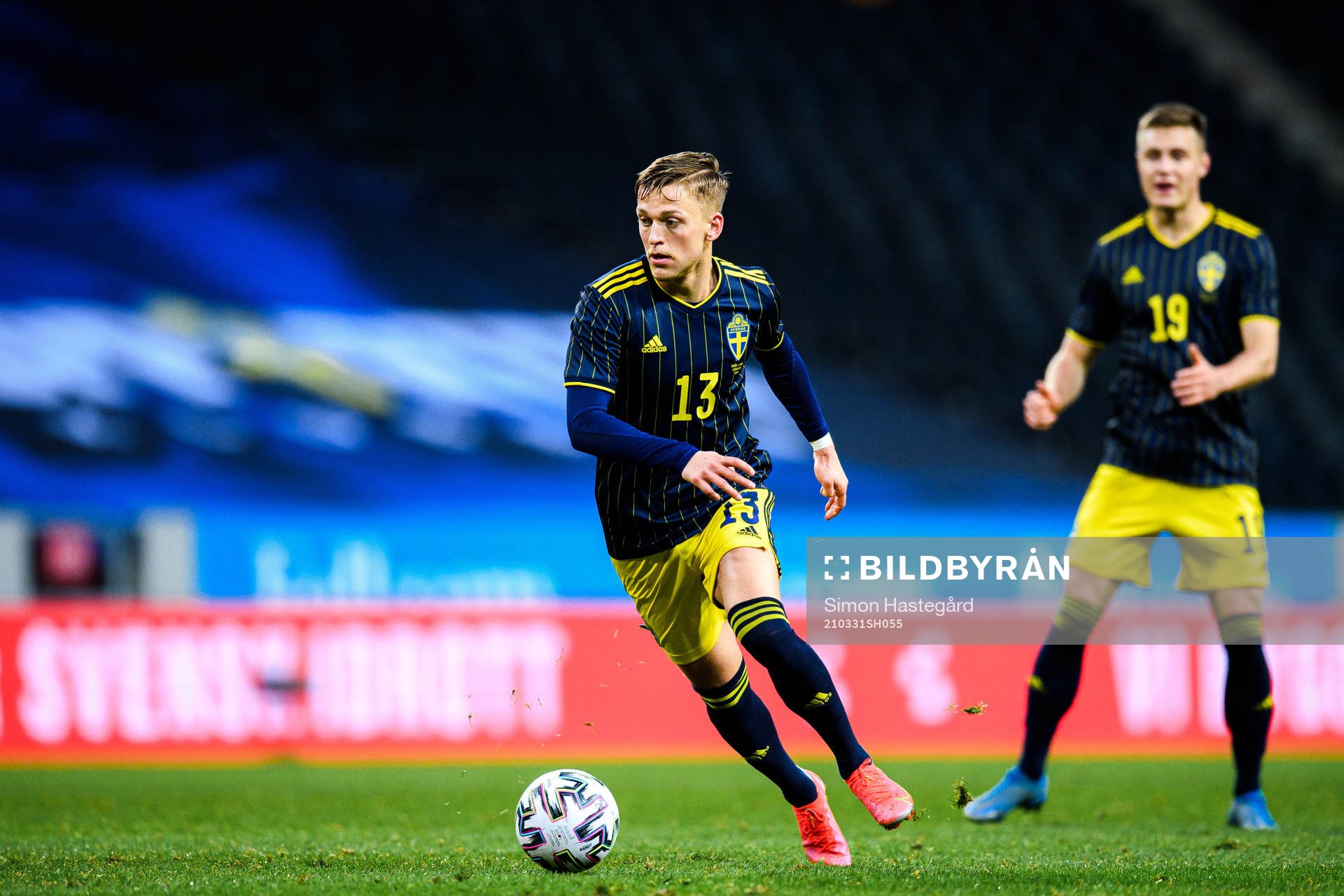 Jesper Karlsson and Mattias Svanberg of Sweden