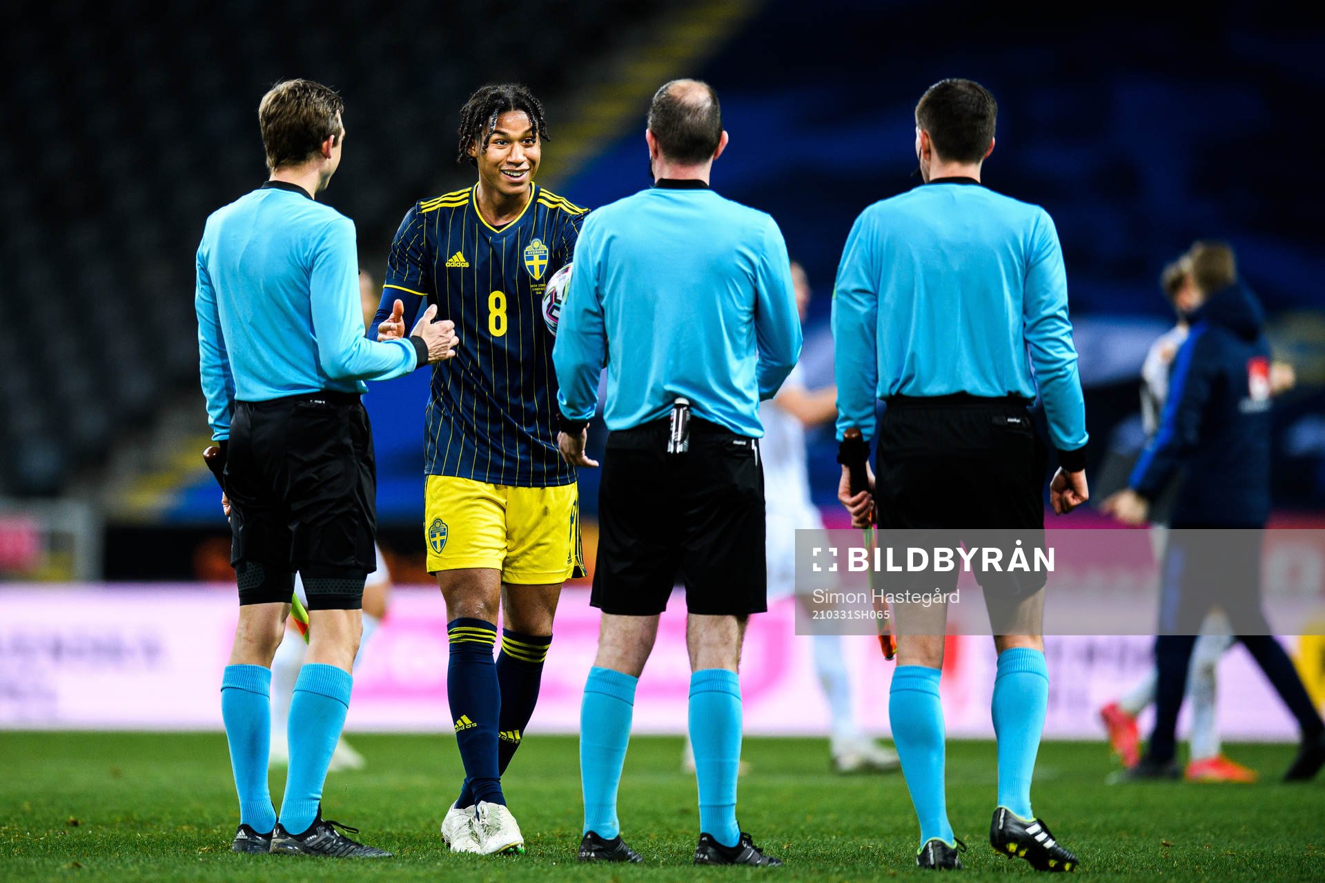 Jens-Lys Cajuste of Sweden