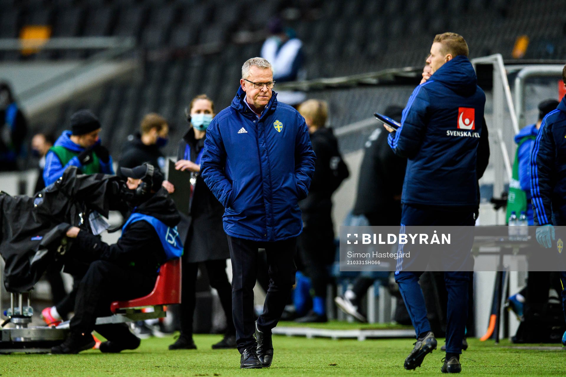 Janne Andersson, head coach of Sweden