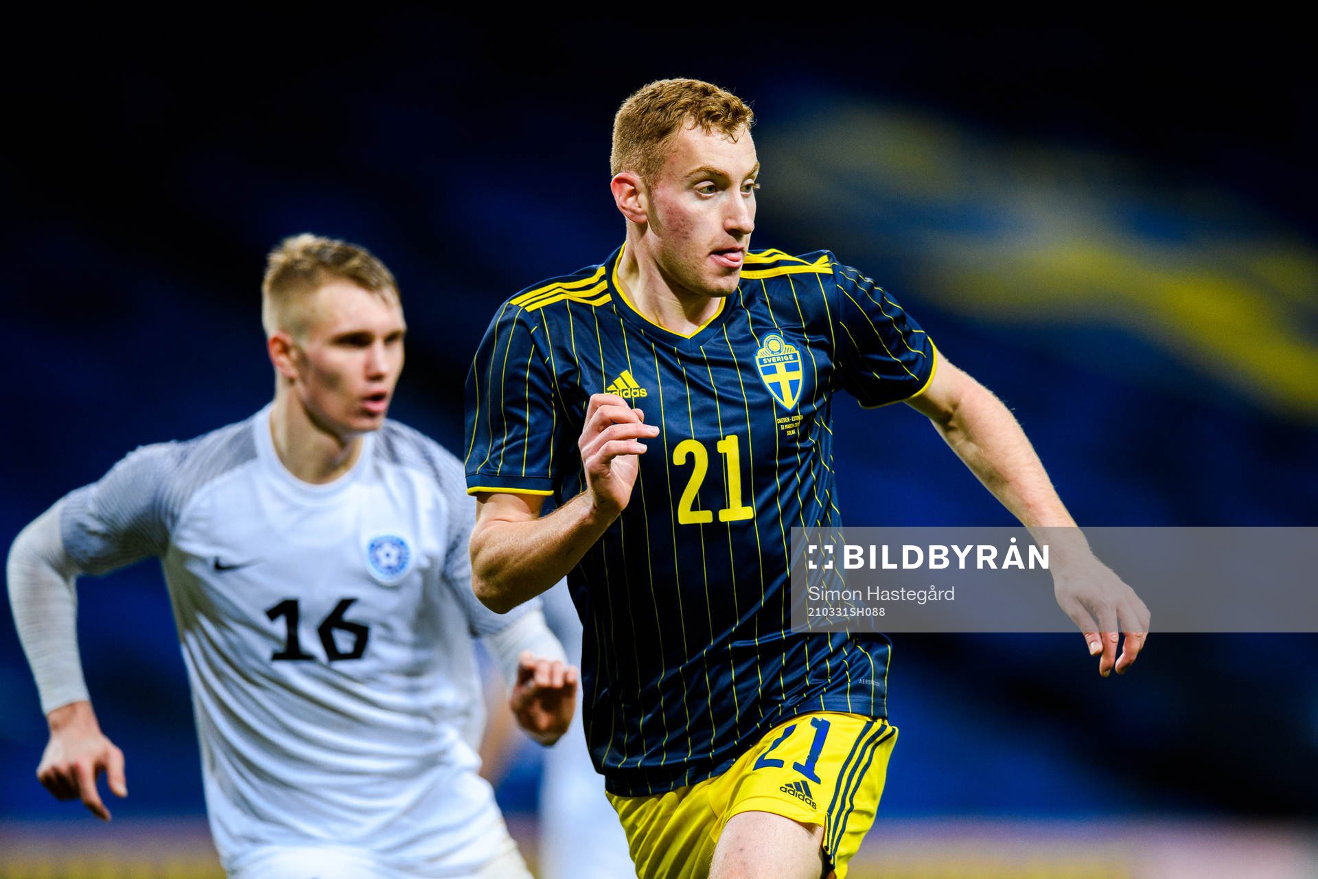 Dejan Kulusevski of Sweden