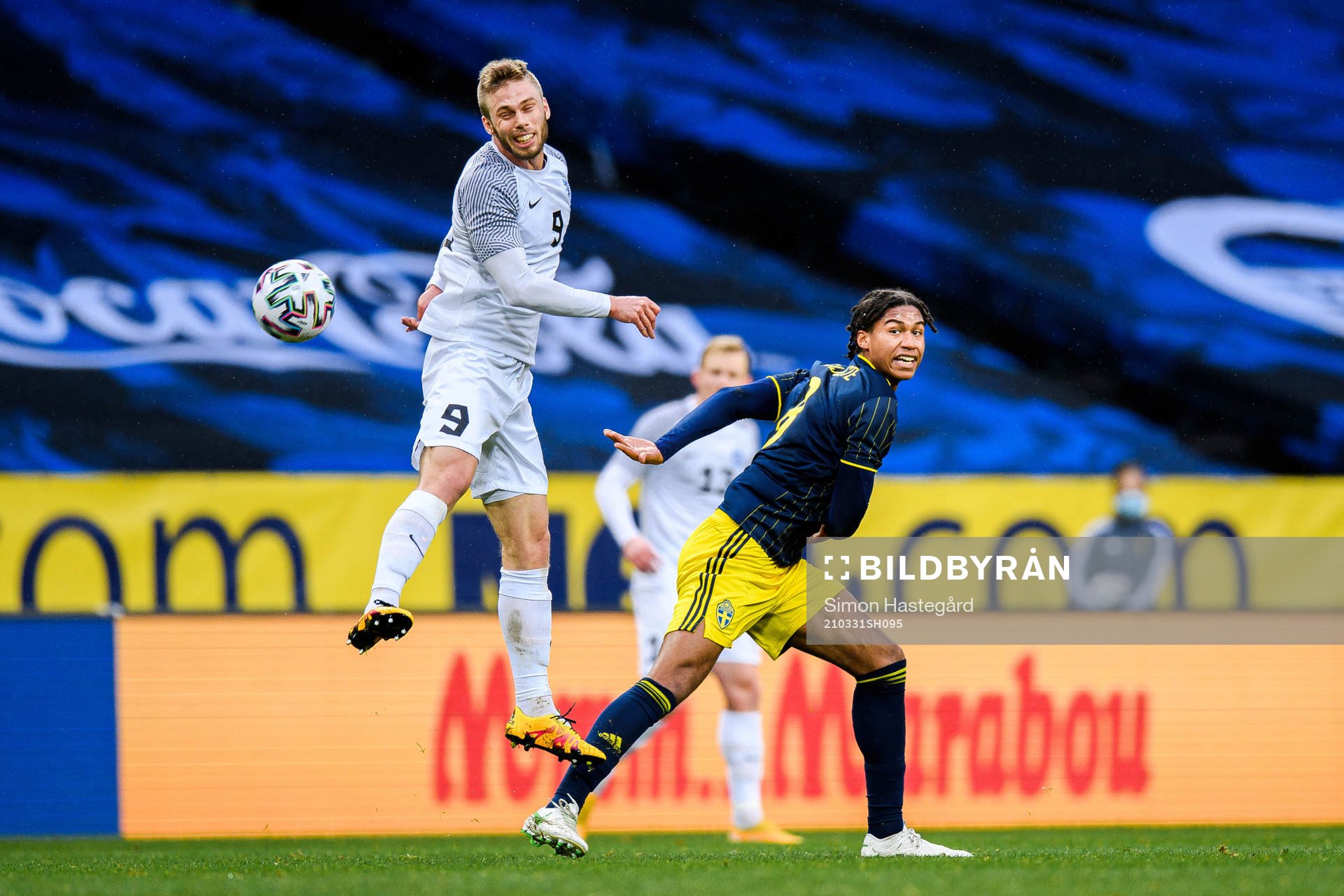 Robert Kirss of Estonia and Jens-Lys Cajuste of Sweden