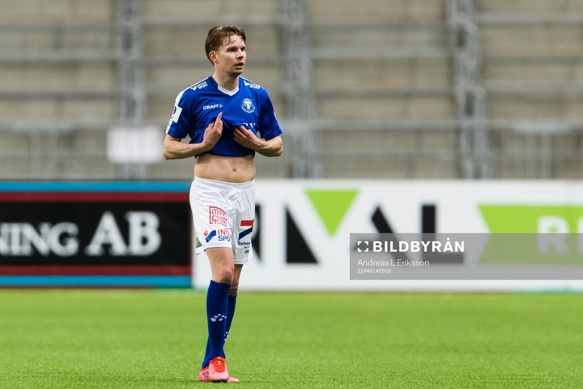 Trelleborgs Johan Blomberg deppar