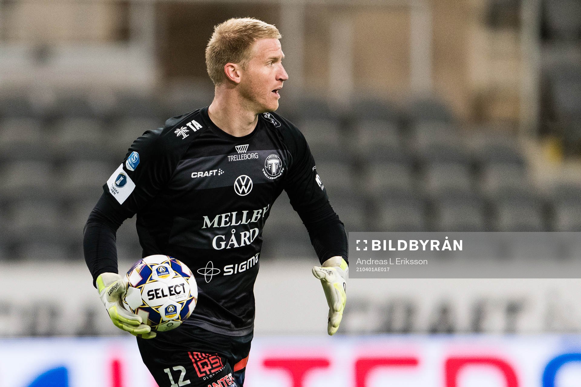 Trelleborgs målvakt Hampus Nilsson