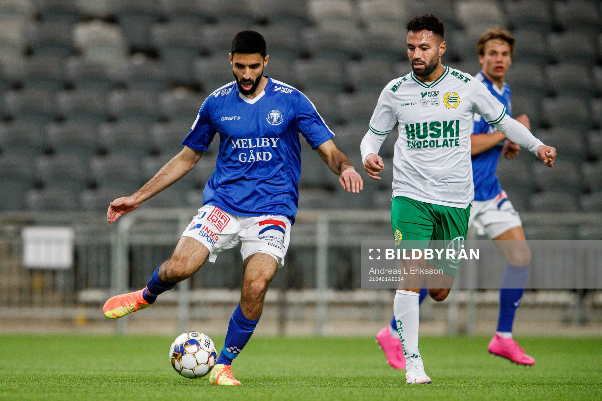 Trelleborgs Mouhammed Ali Dhaini och Hammarbys Imad Khalili