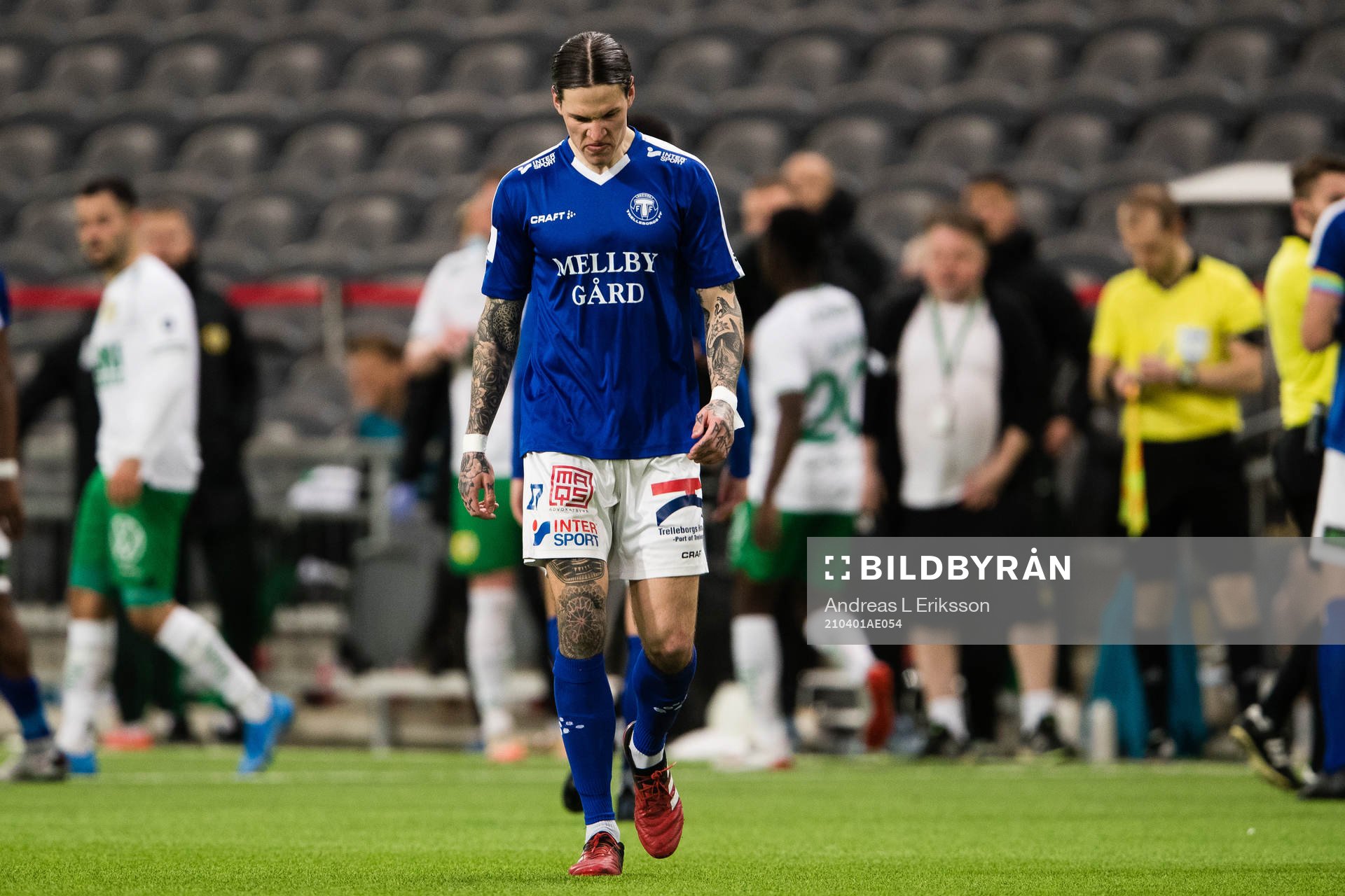 Trelleborgs Isak Jönsson deppar
