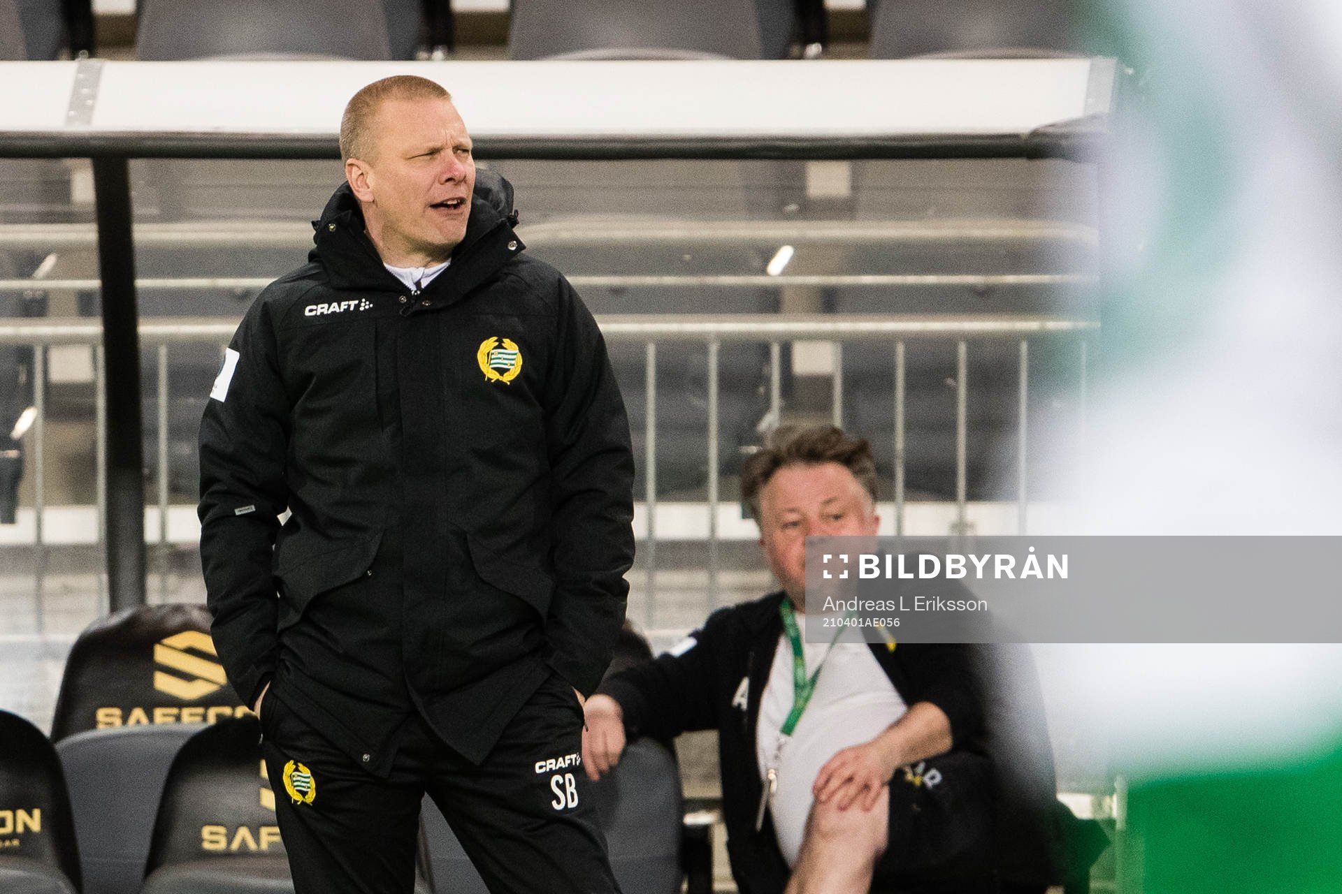 Hammarbys tränare Stefan Billborn