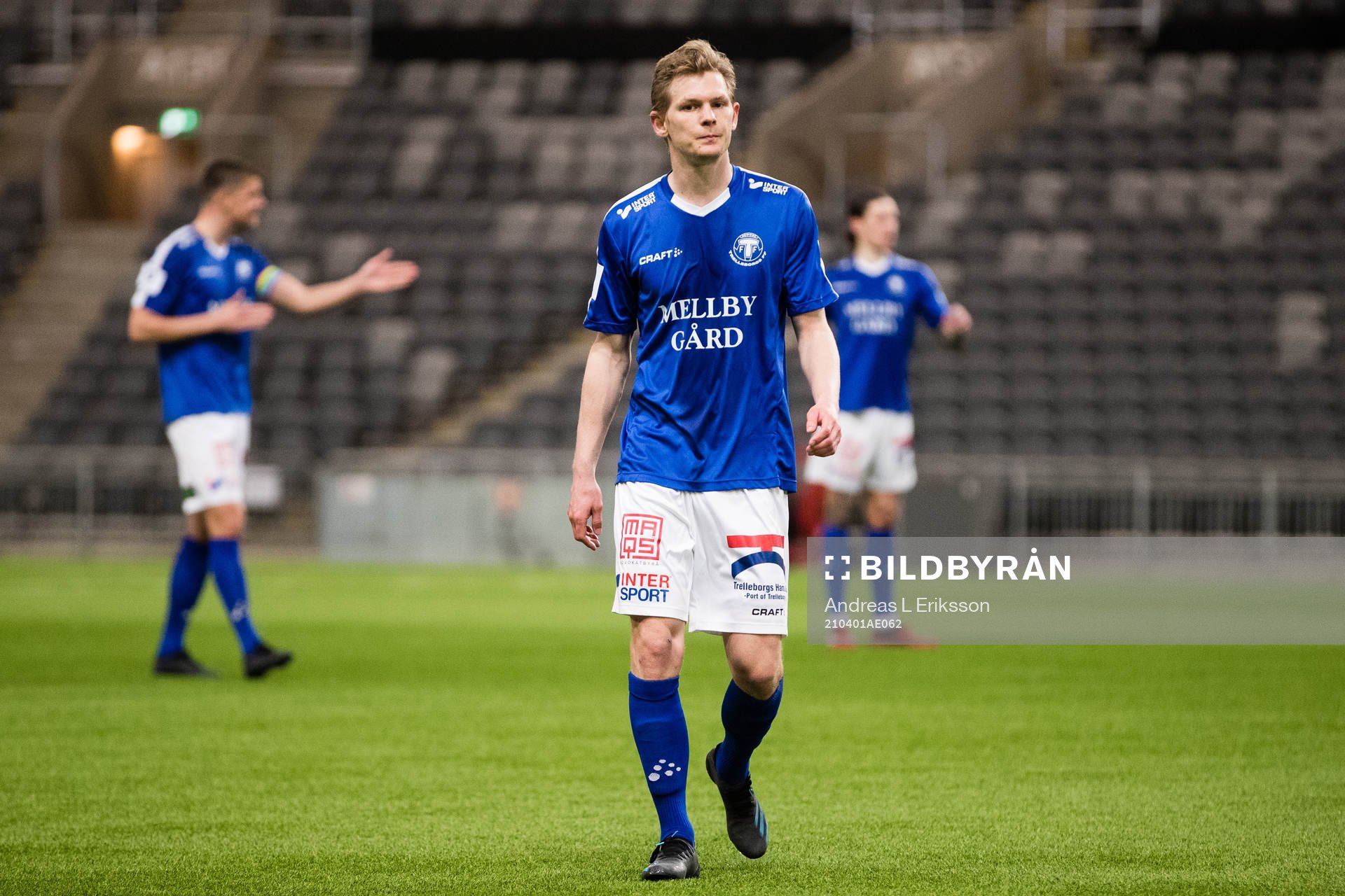 Trelleborgs Fritiof Björkén deppar