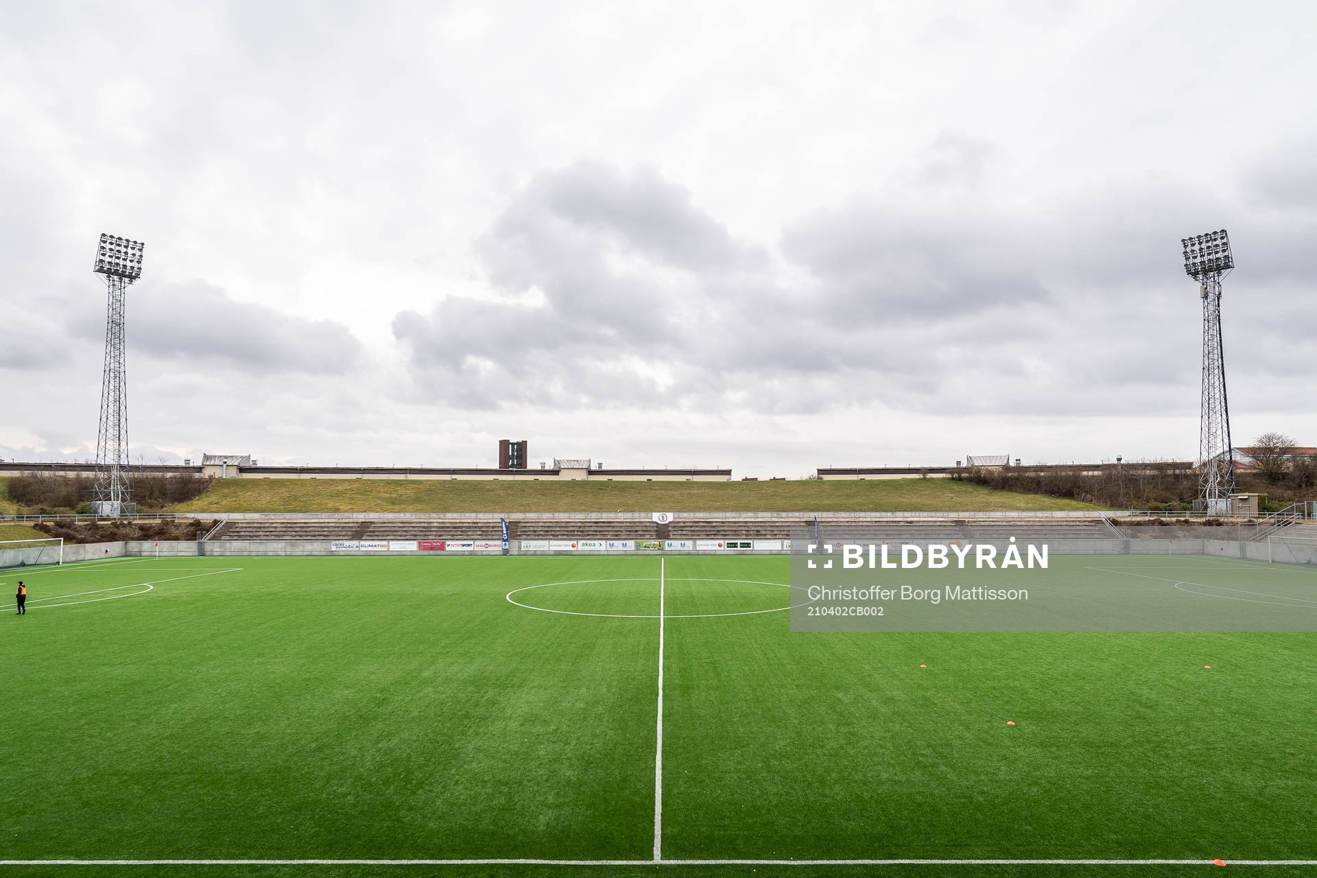 Vy över Klostergårdens IP