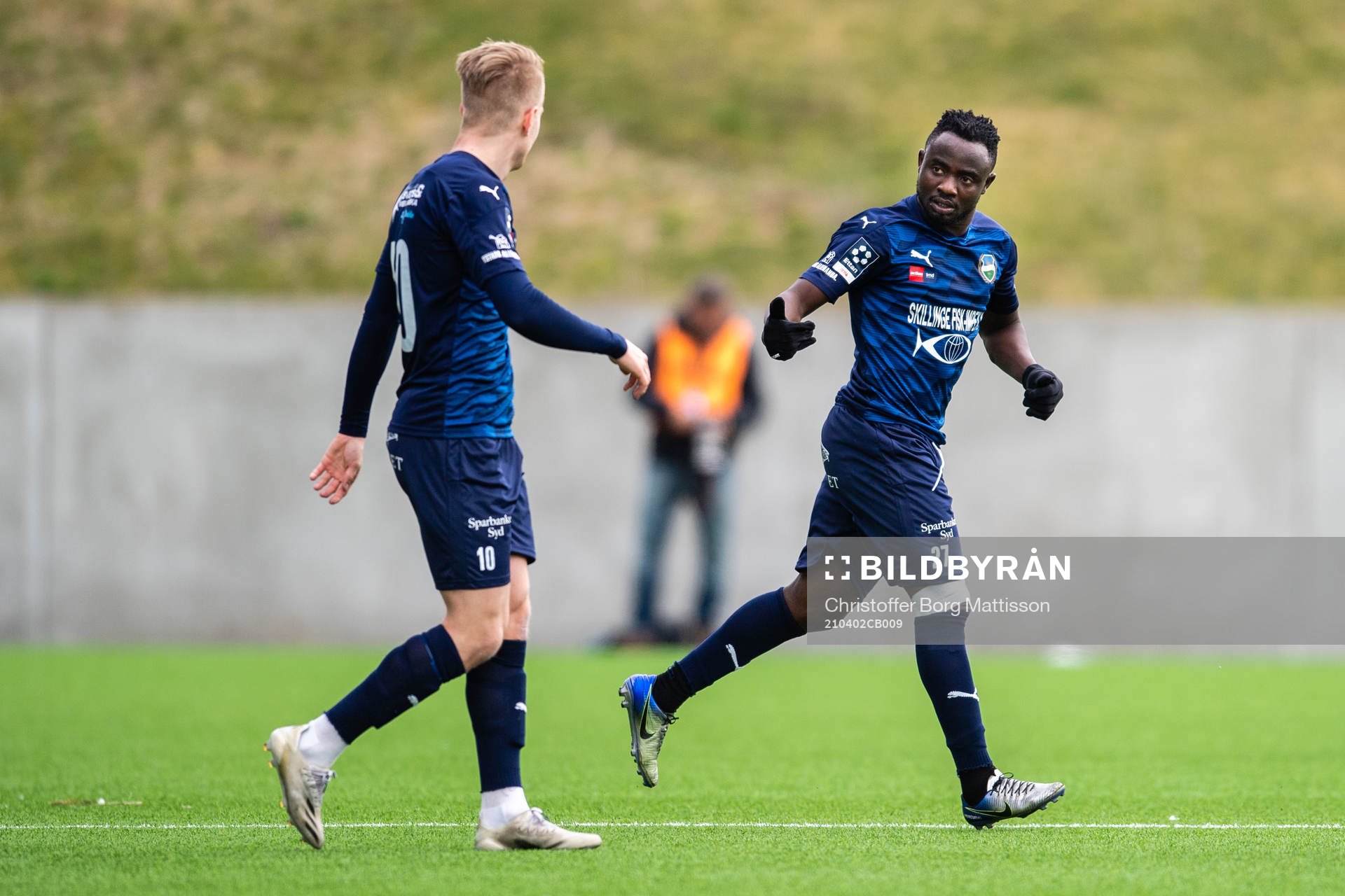 Österlens Edafe Egbedi  jublar