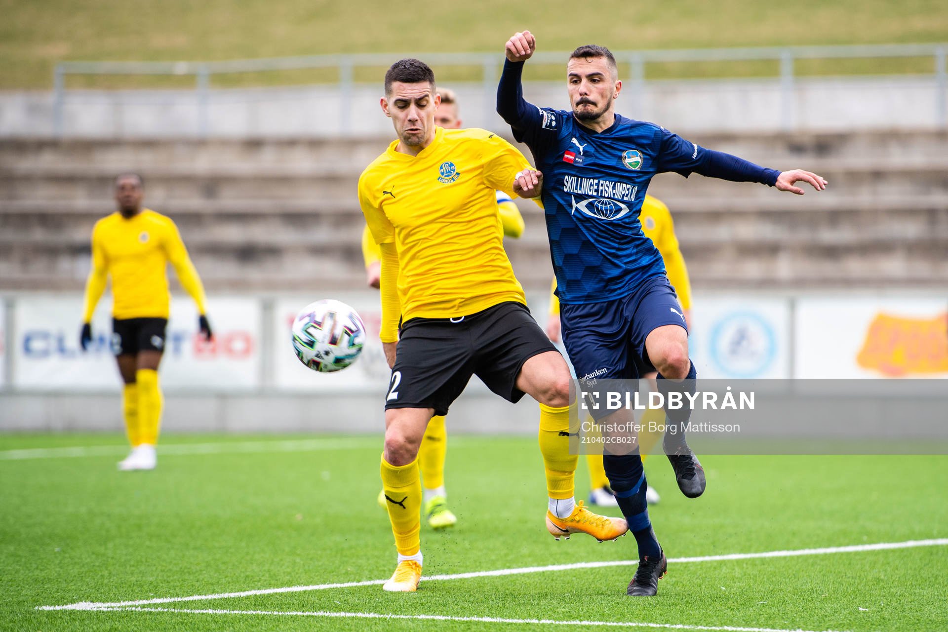 Lunds Bozidar Velickovic och Österlens Granit Sherifi