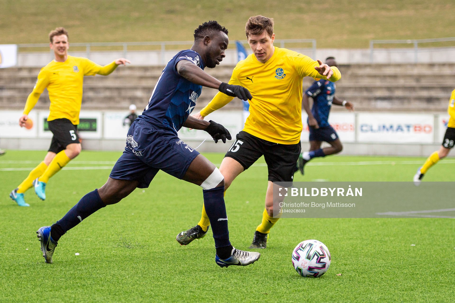 Österlens Edafe Egbedi mot Lunds Gustav Båth Sågänger