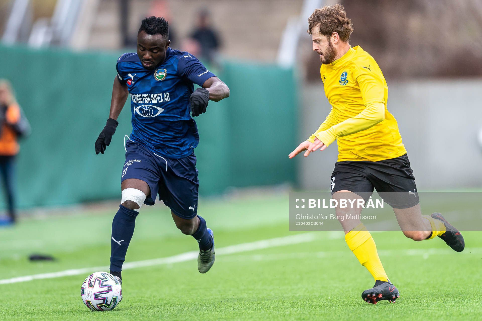 Österlens Edafe Egbedi mot Lunds Rebin Asaad
