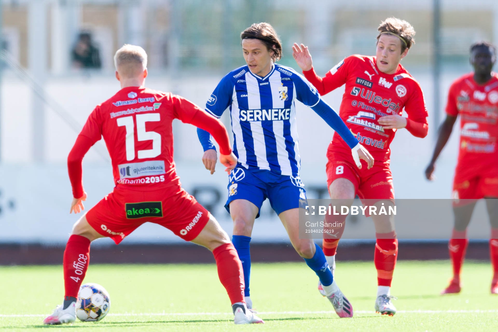 IFK Göteborgs Simon Thern och Värnamos William Kenndal