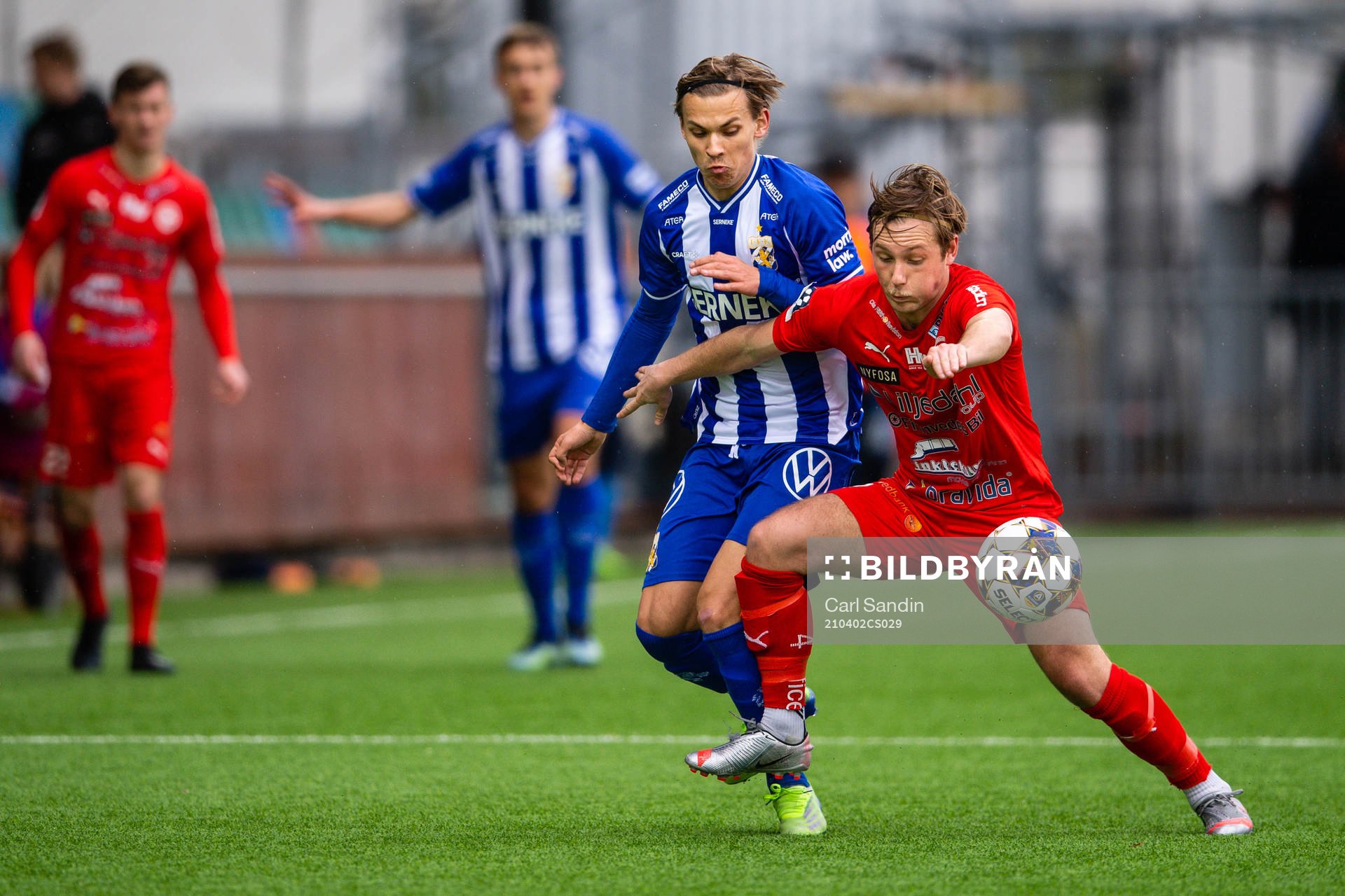 IFK Göteborgs Noah Alexandersson och Värnamos William