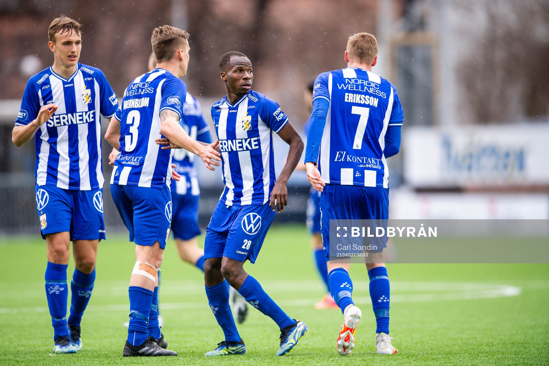 IFK Göteborgs Alhassan Yusuf jublar