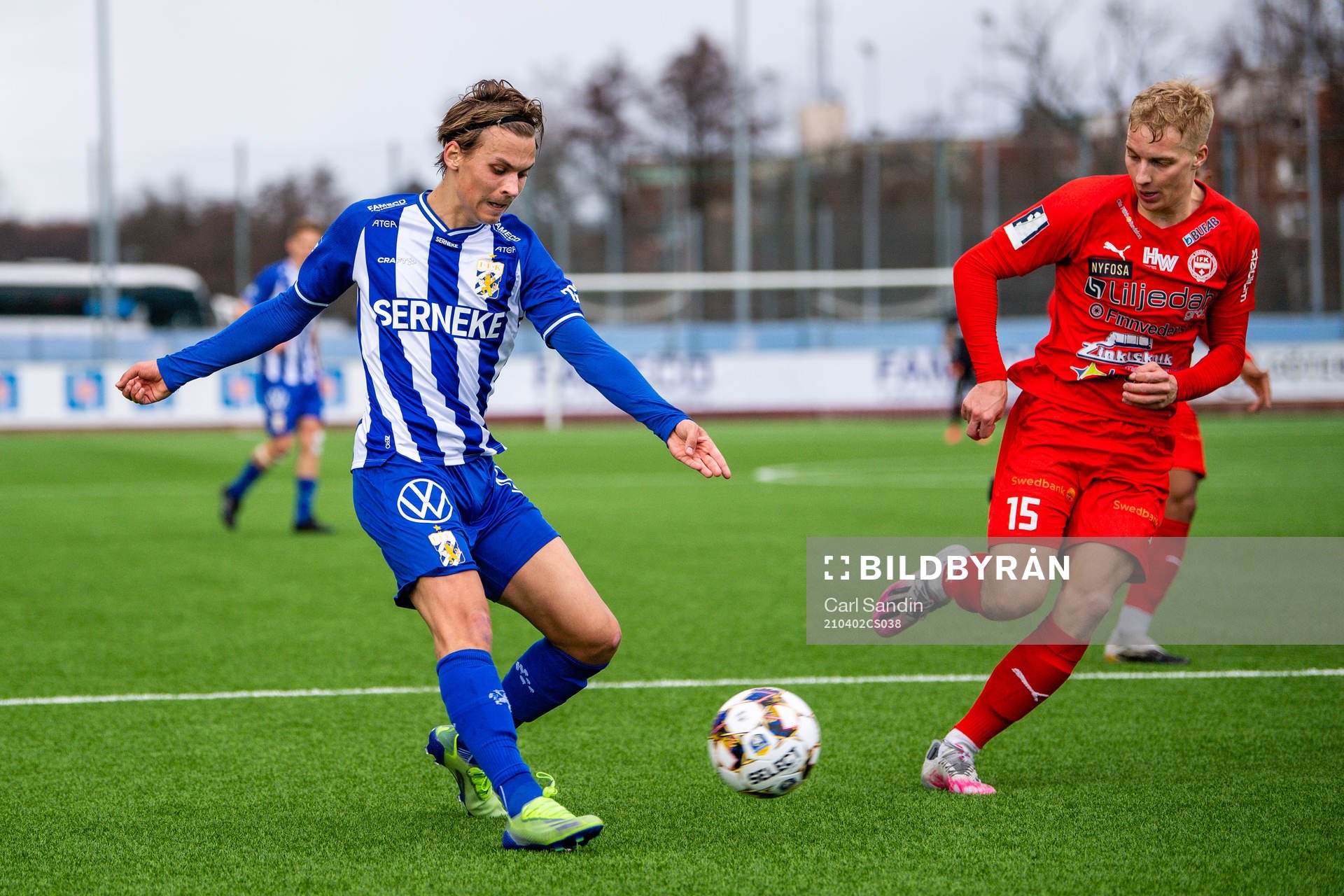 IFK Göteborgs Noah Alexandersson och Värnamos Victor