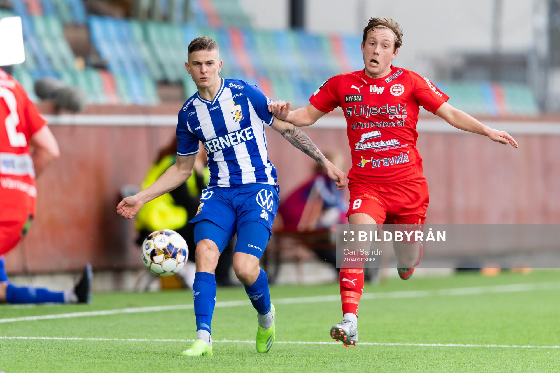IFK Göteborgs Filip Ambroz och Värnamos William Kenndal