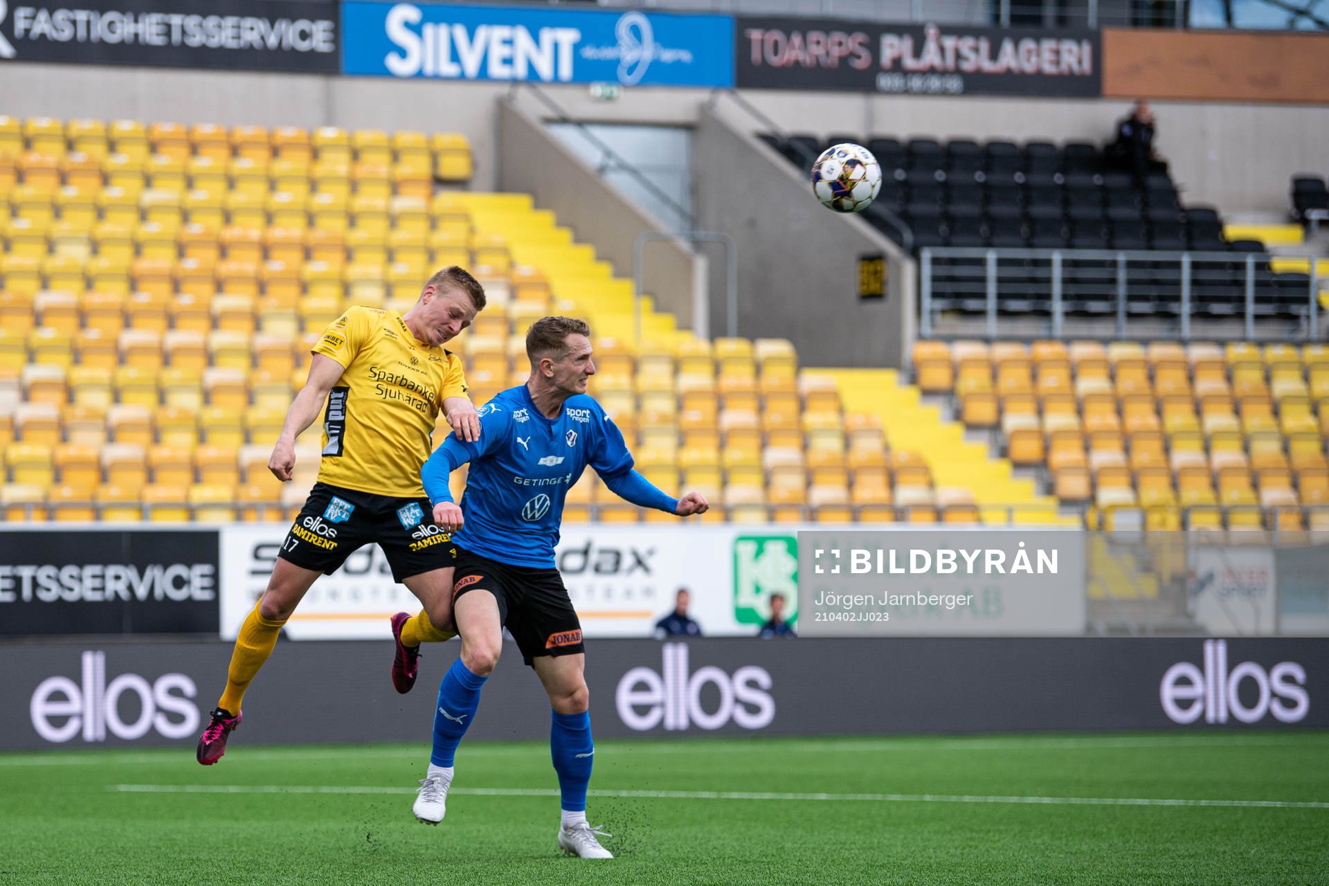 Elfsborgs Per Frick och Halmstads Andreas Bengtsson