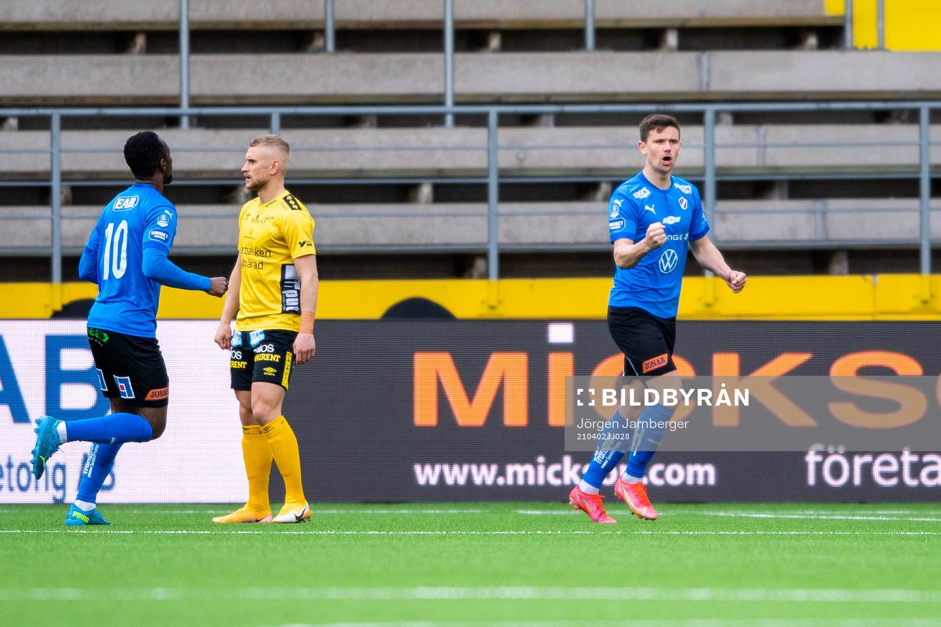 Halmstads Marcus Antonsson jublar