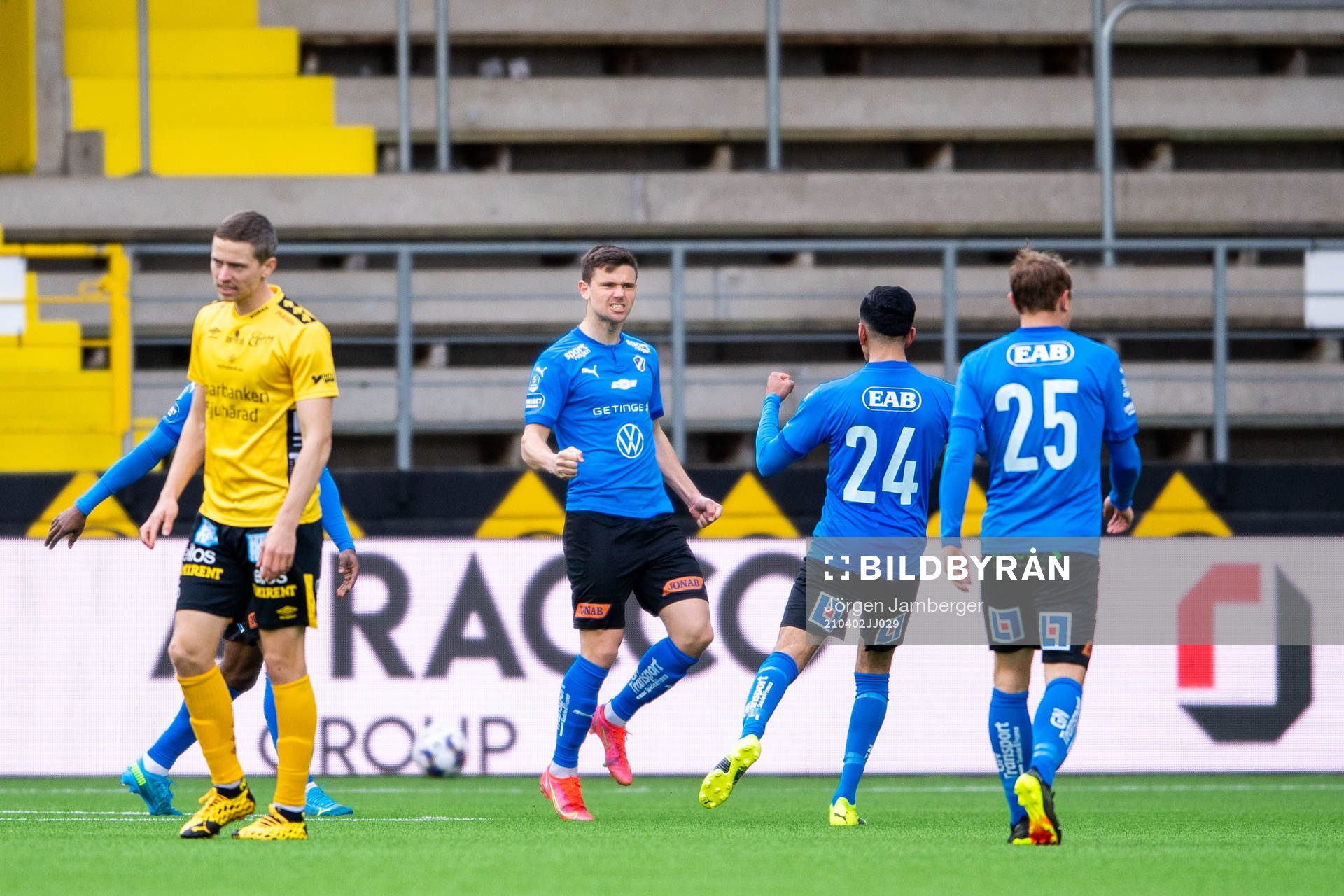 Halmstads Marcus Antonsson jublar