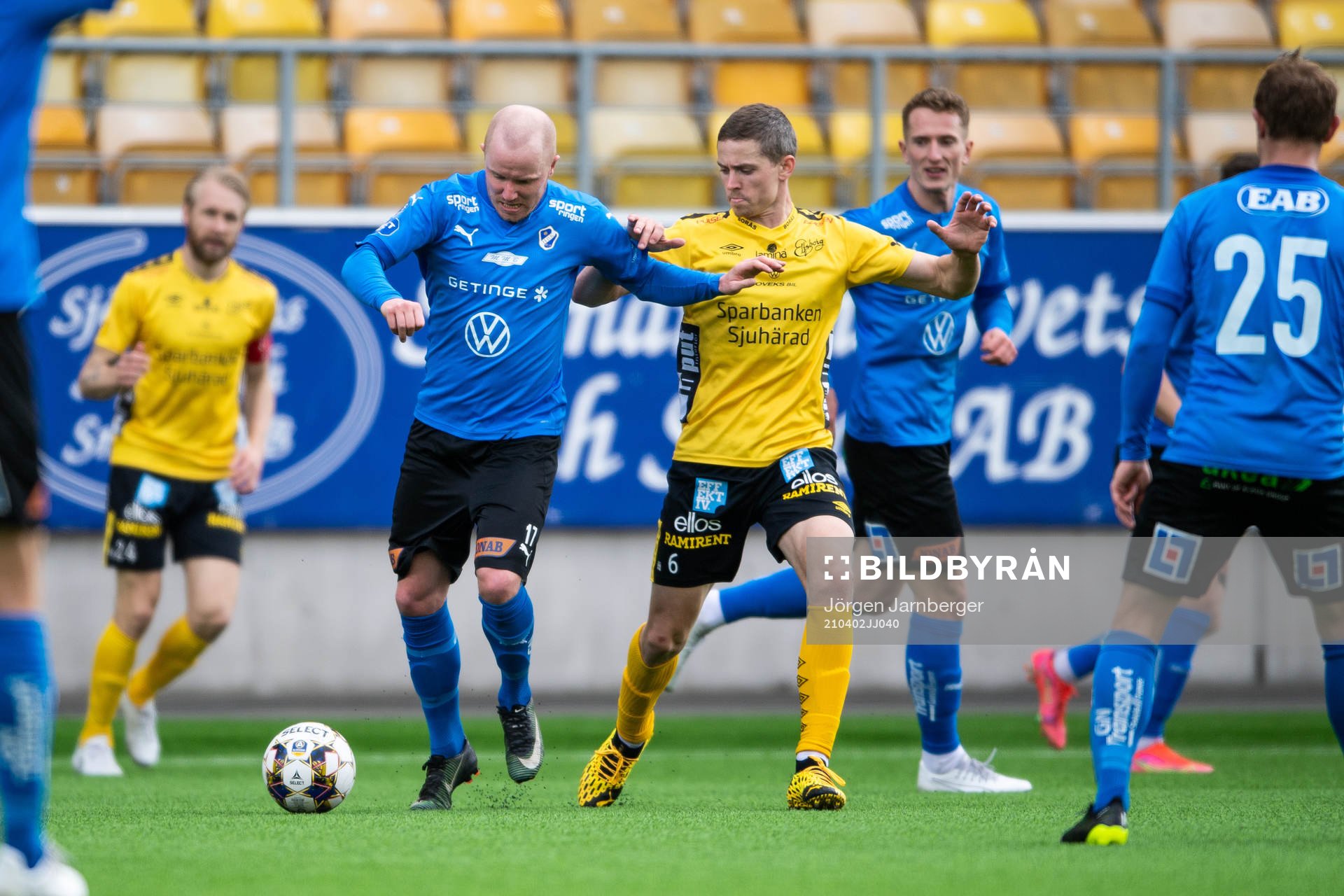 Halmstads Simon Lundevall och Elfsborgs André Rømer
