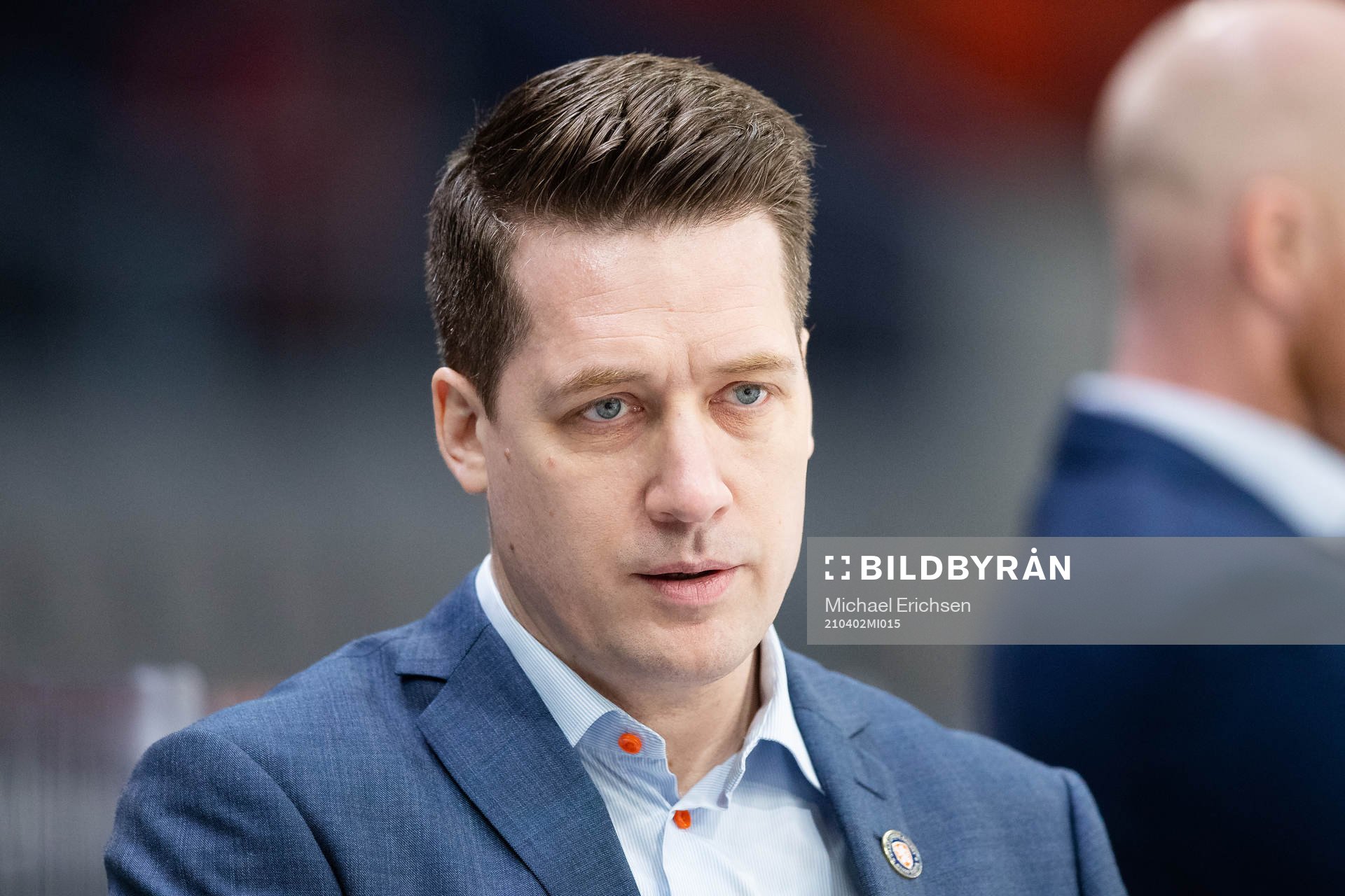 Växjös tränare Sam Hallam
