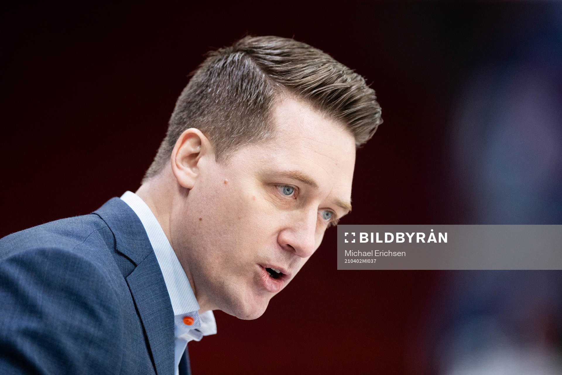 Växjös tränare Sam Hallam