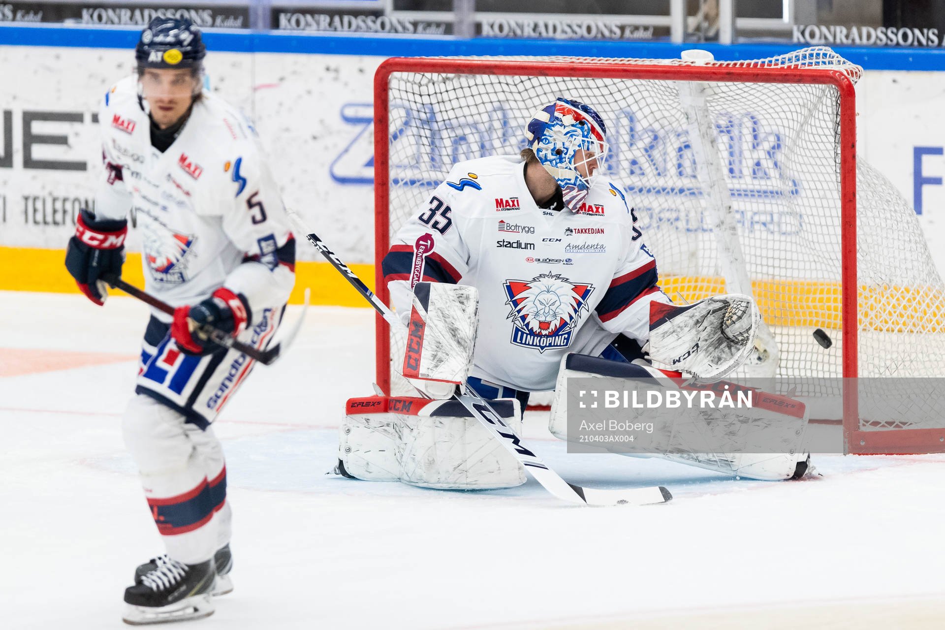 Linköpings målvakt Niklas Lundström