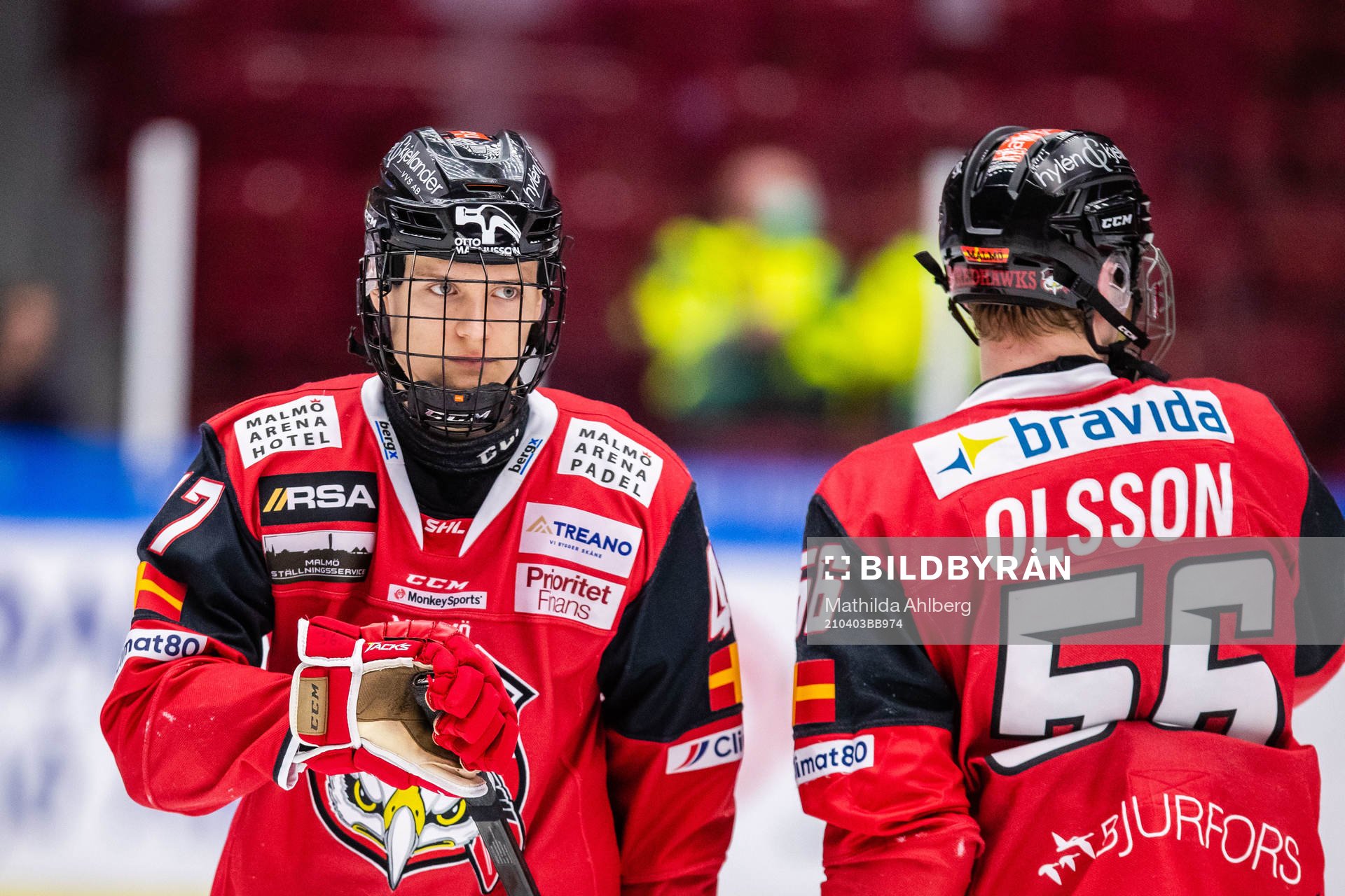Malmö Redhawks Isac Göransson