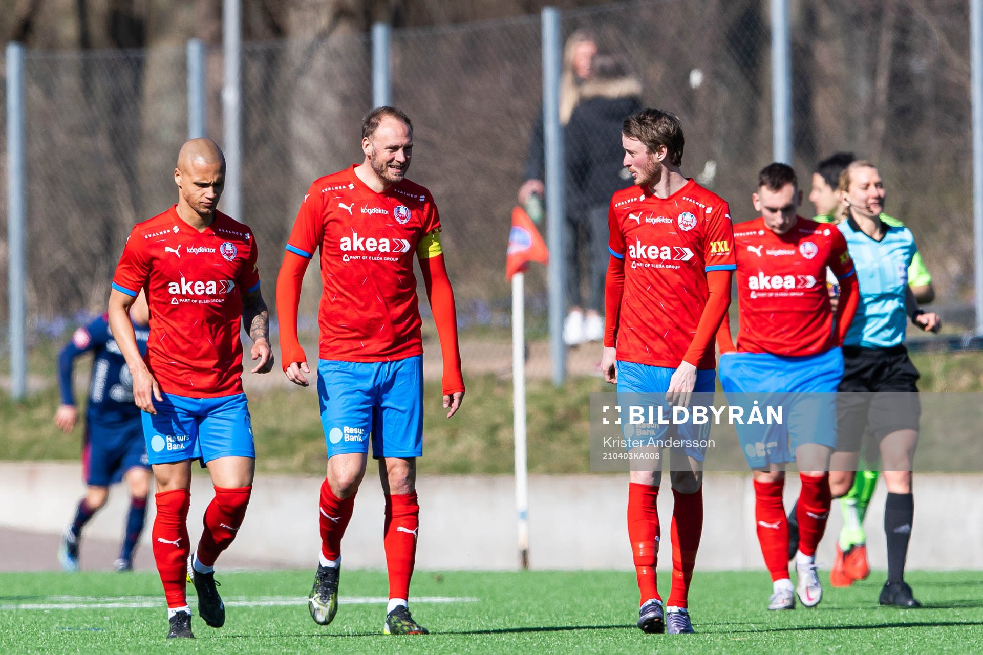Helsingborgs Andreas Granqvist och Bödvar Bödvarsson i