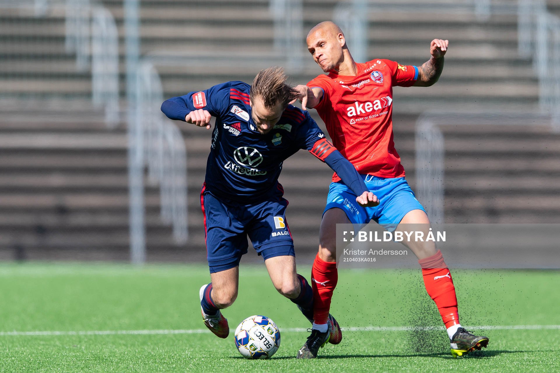 Östers Filip Örnblom och Helsingborgs Anthony van