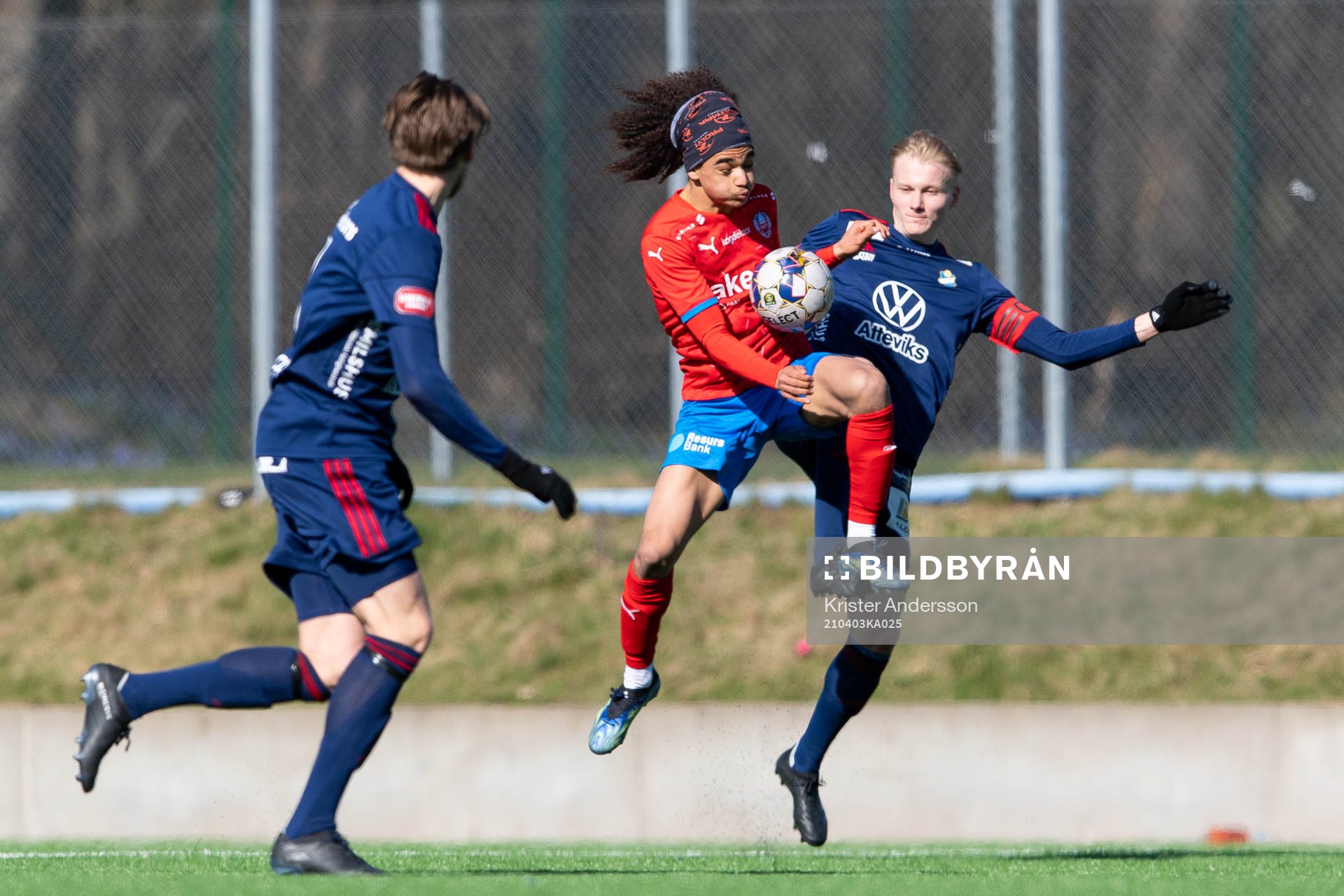 Helsingborgs Adam Kaied och Östers Filip Örnblom