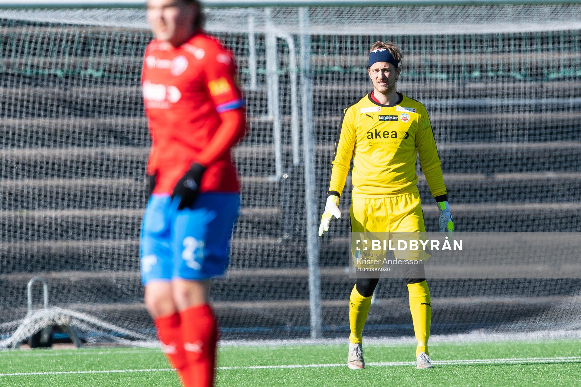 Helsingborgs målvakt Anders Lindegaard