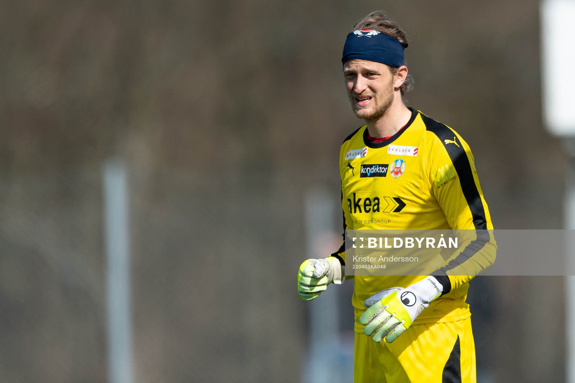 Helsingborgs målvakt Anders Lindegaard