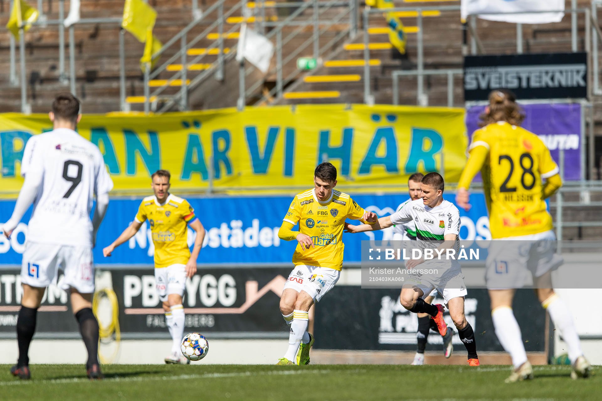 Falkenbergs Samuel Adrian och GAIS Johan Andersson