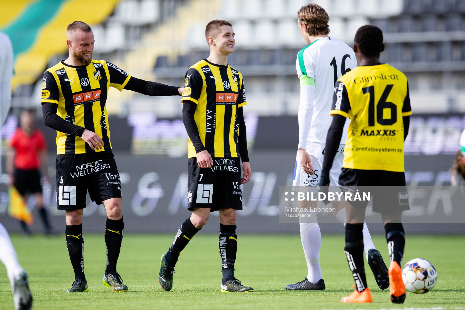 Häckens Leo Bengtsson jublar