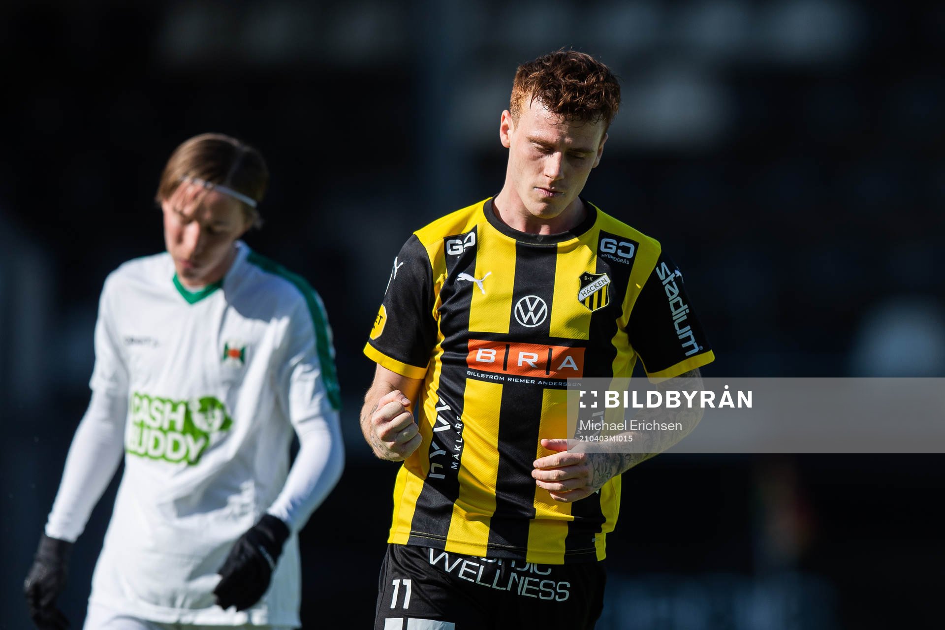 Häckens Tobias Heintz jublar