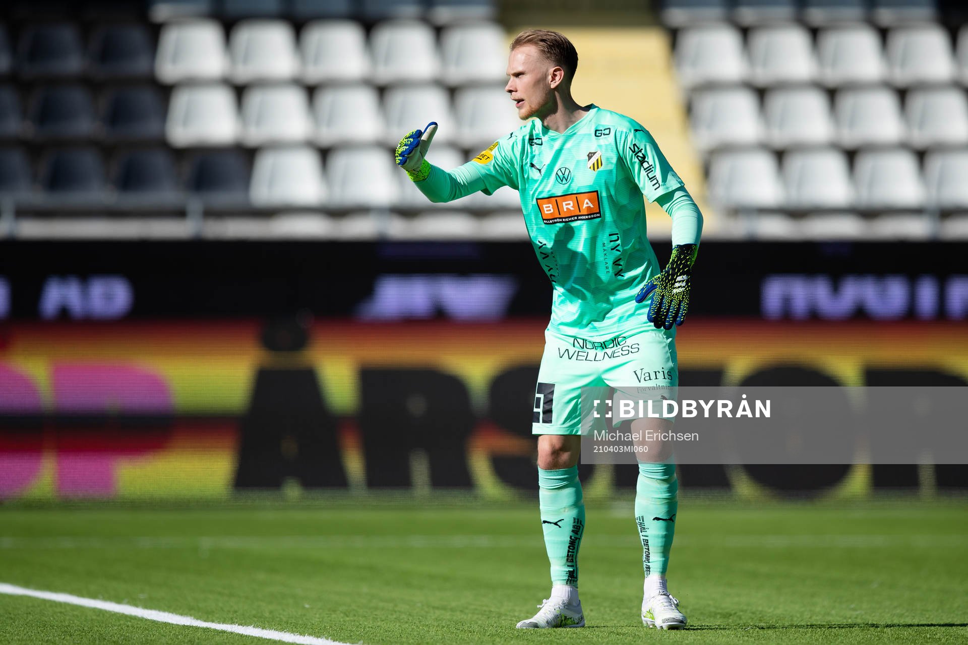 Häckens målvakt Pontus Dahlberg