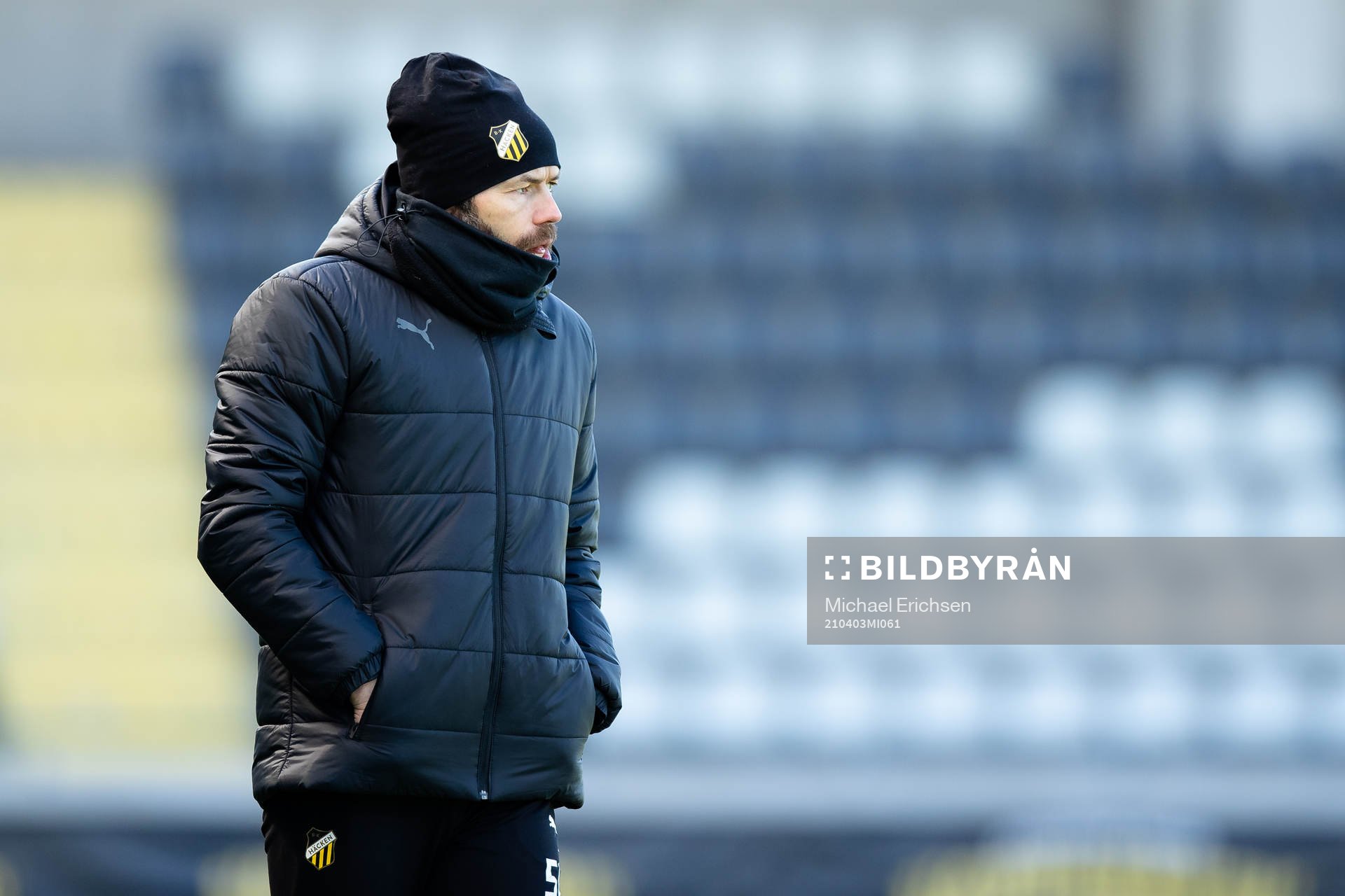 Häckens tränare Andreas Alm