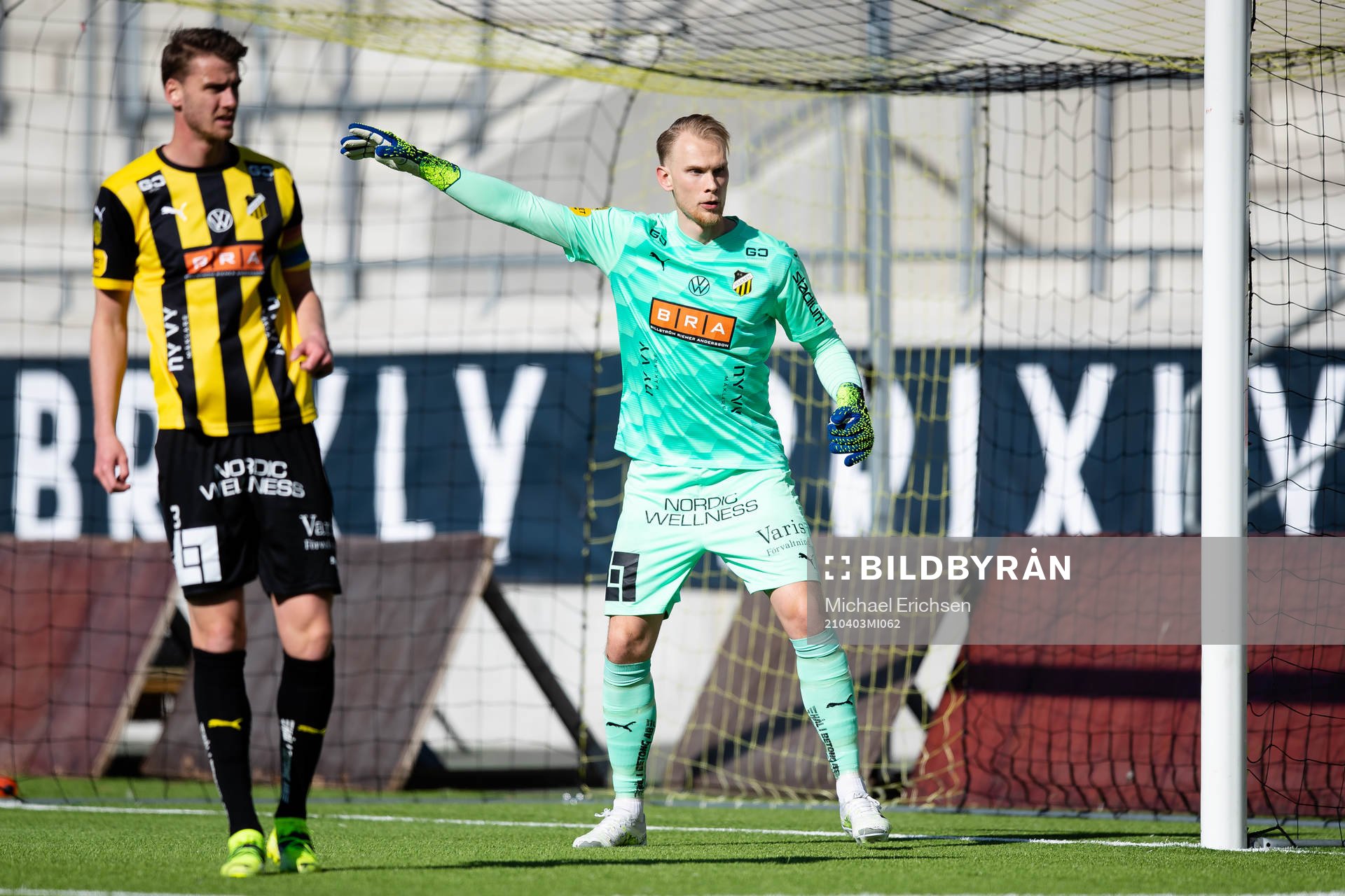 Häckens målvakt Pontus Dahlberg