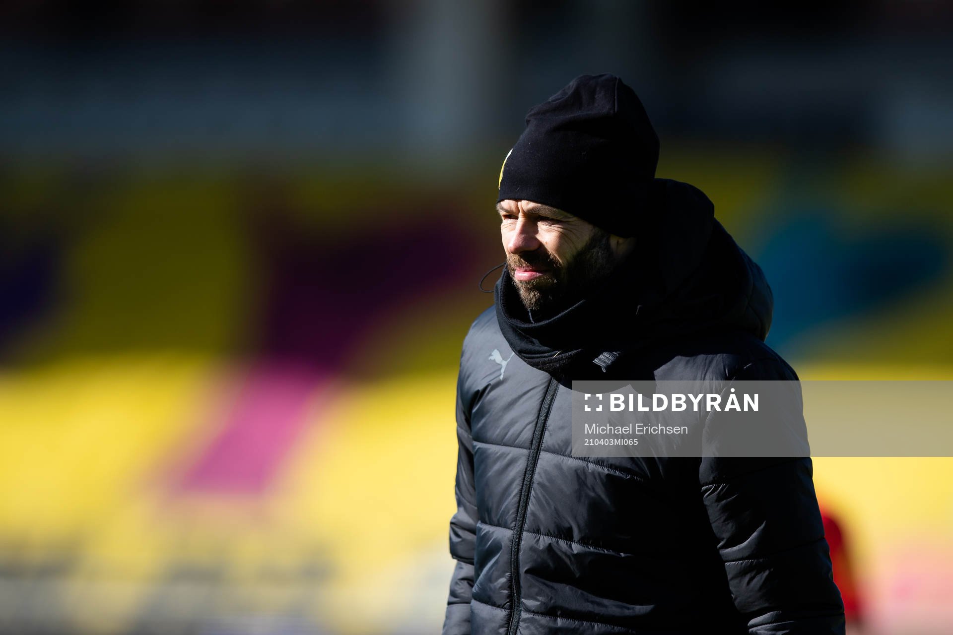 Häckens tränare Andreas Alm