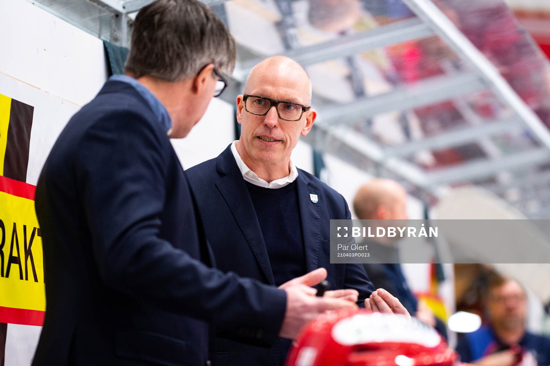 Timrås tränare Fredrik Andersson och assisterande