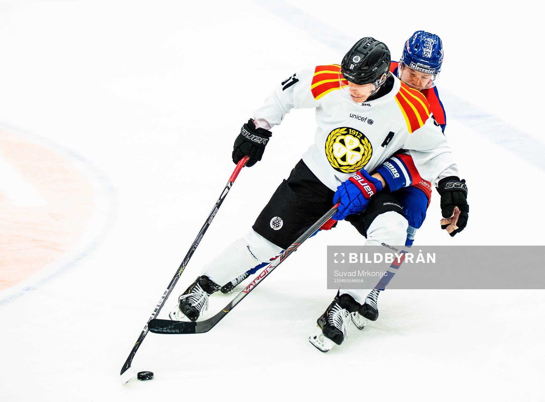 Oskarshamns Kim Strömberg och Brynäs Tomi Sallinen