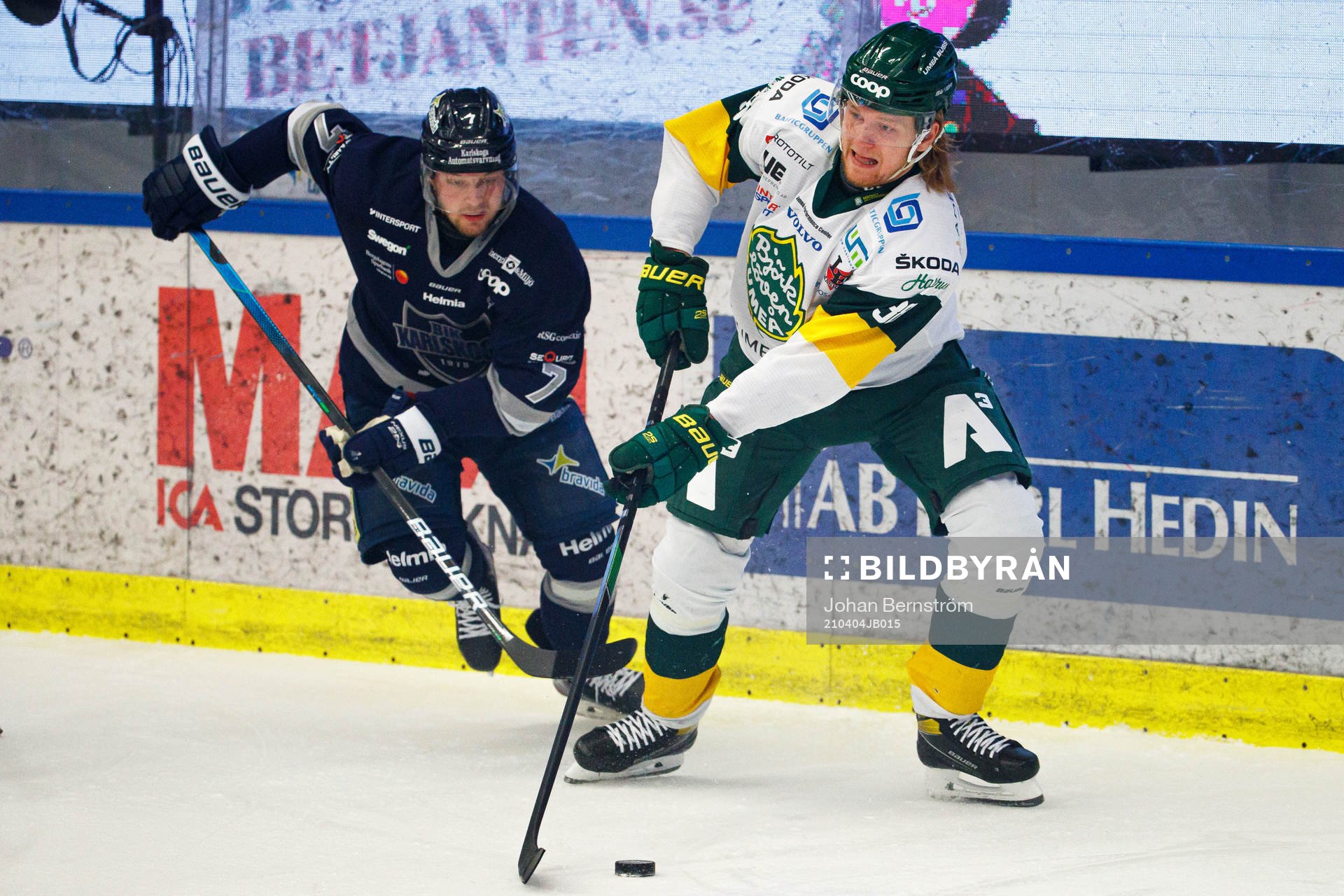 Karlskogas Axel Bergkvist och Björklövens Sebastian