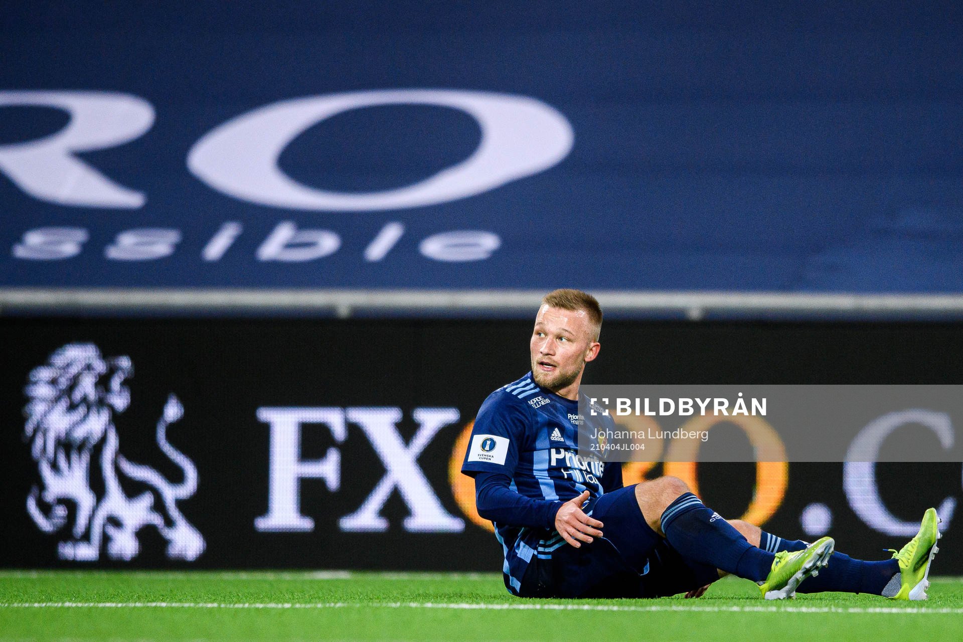 Djurgårdens Nicklas Bärkroth reagerar på domslut
