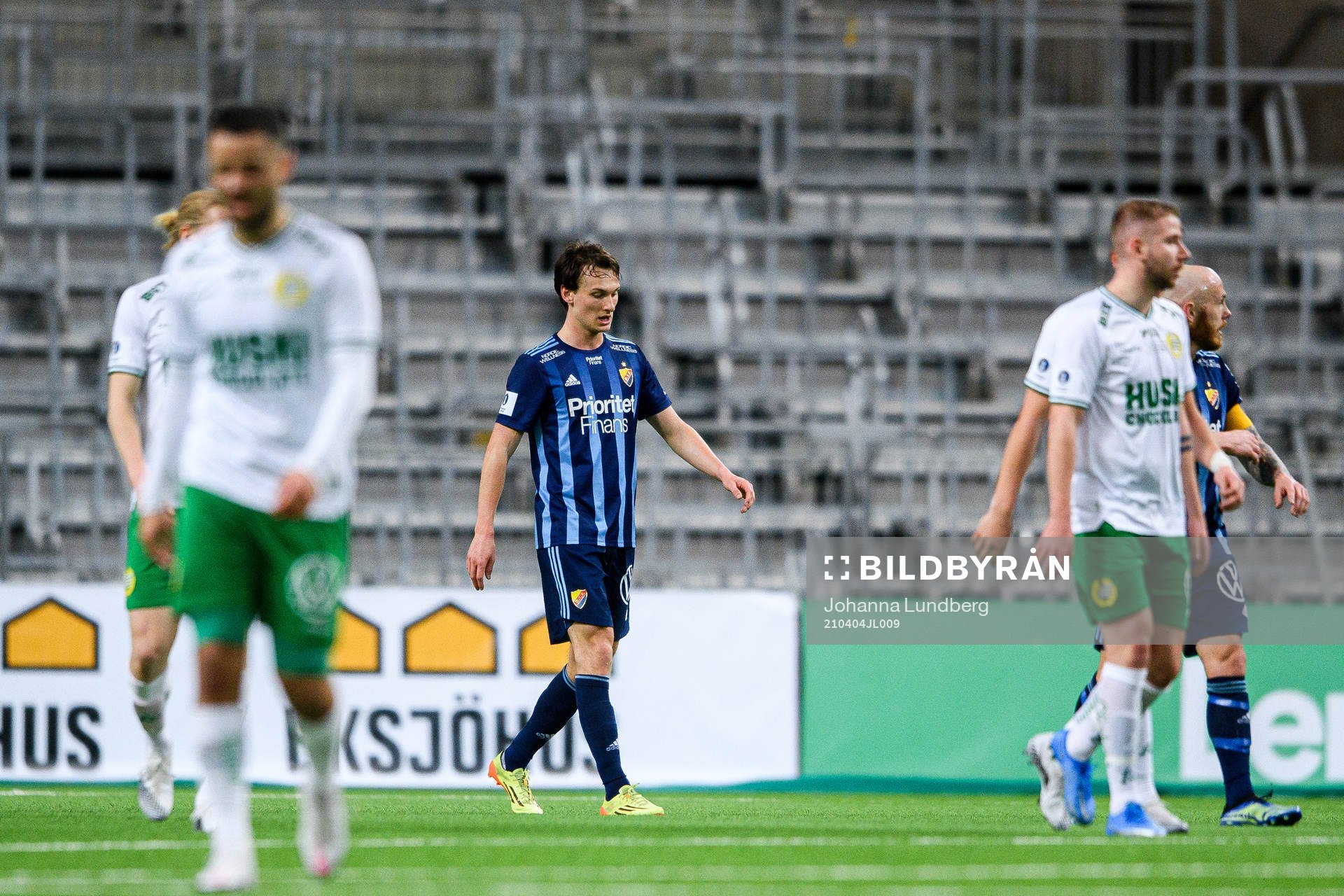 Djurgårdens Hjalmar Ekdal deppar