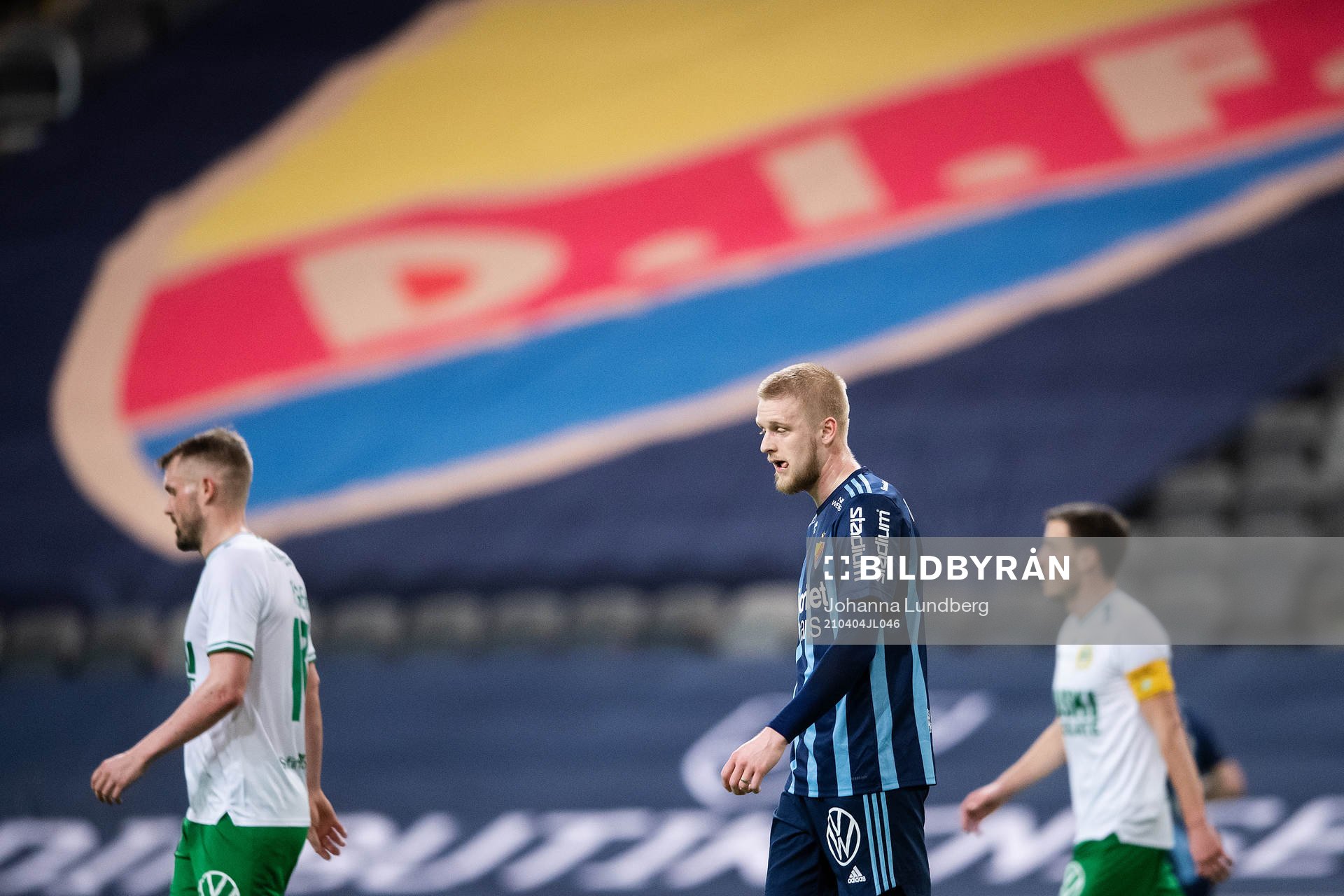 Djurgårdens Kalle Holmberg deppar
