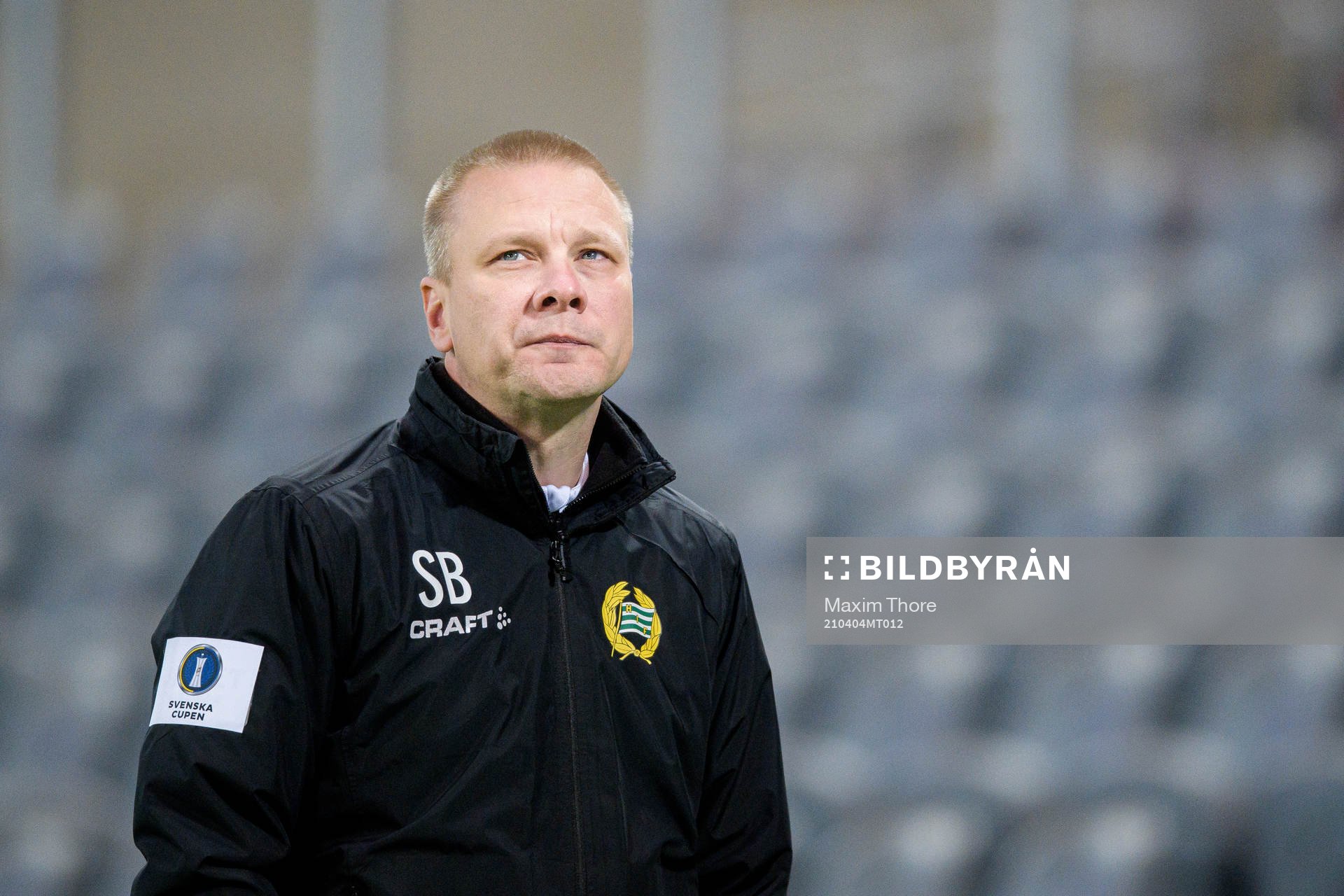 Hammarbys tränare Stefan Billborn