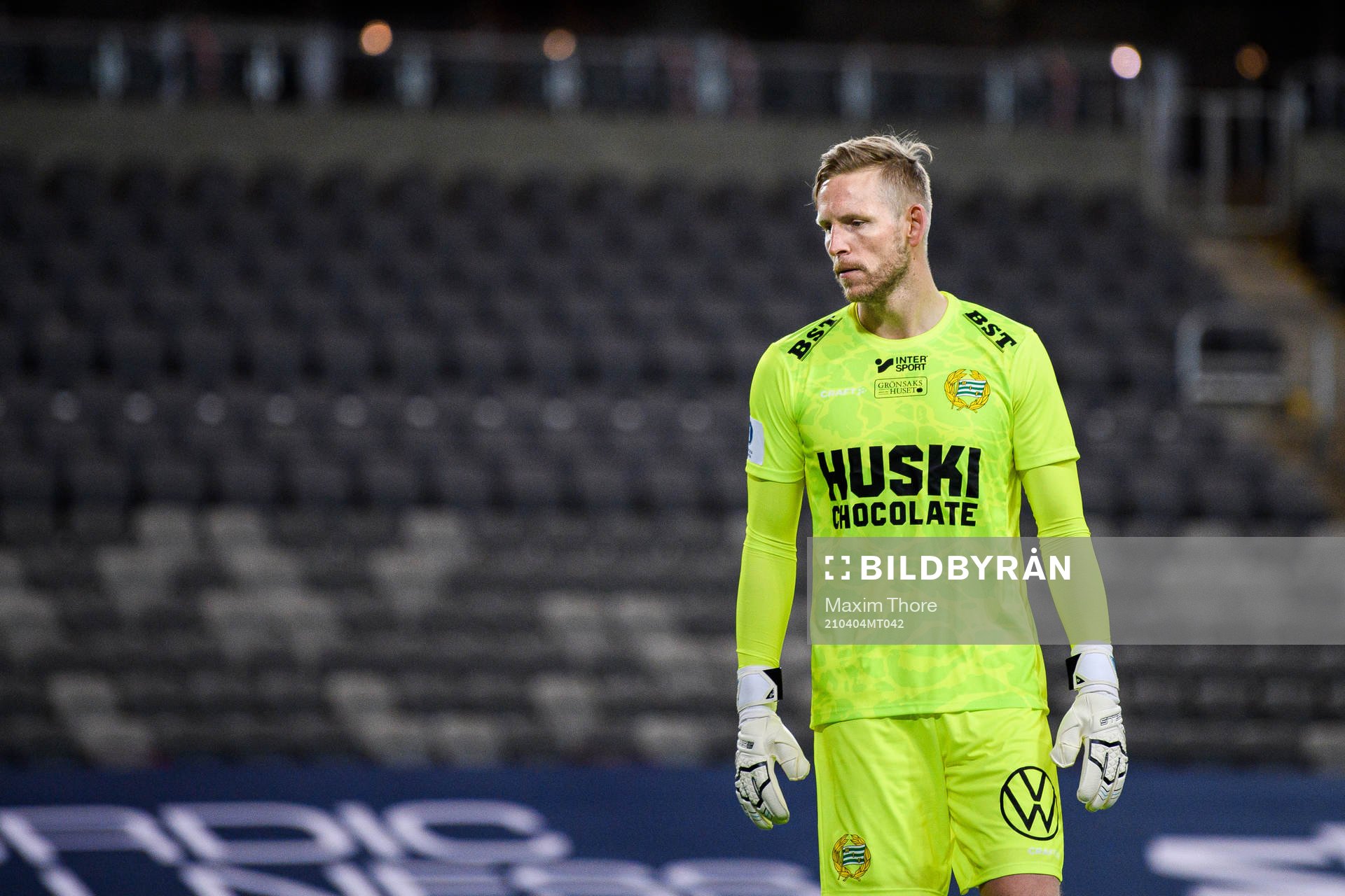 Hammarbys målvakt David Ousted